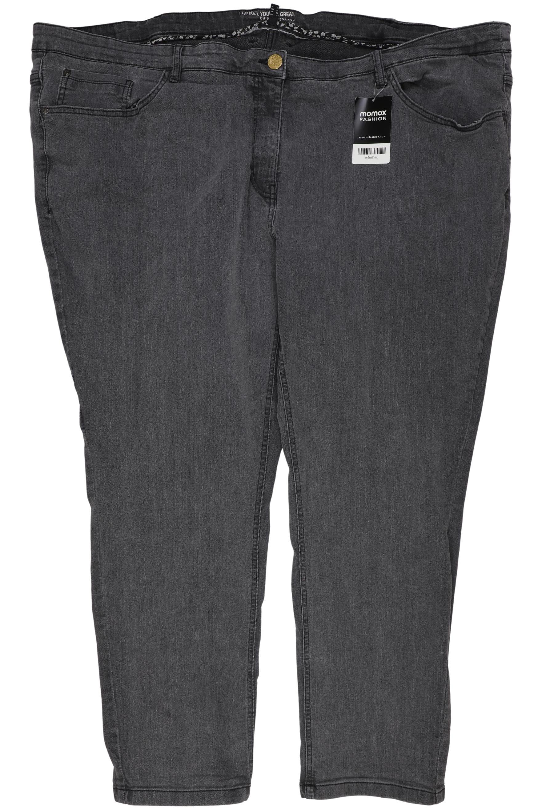 

Ulla Popken Damen Jeans, grau, Gr. 58