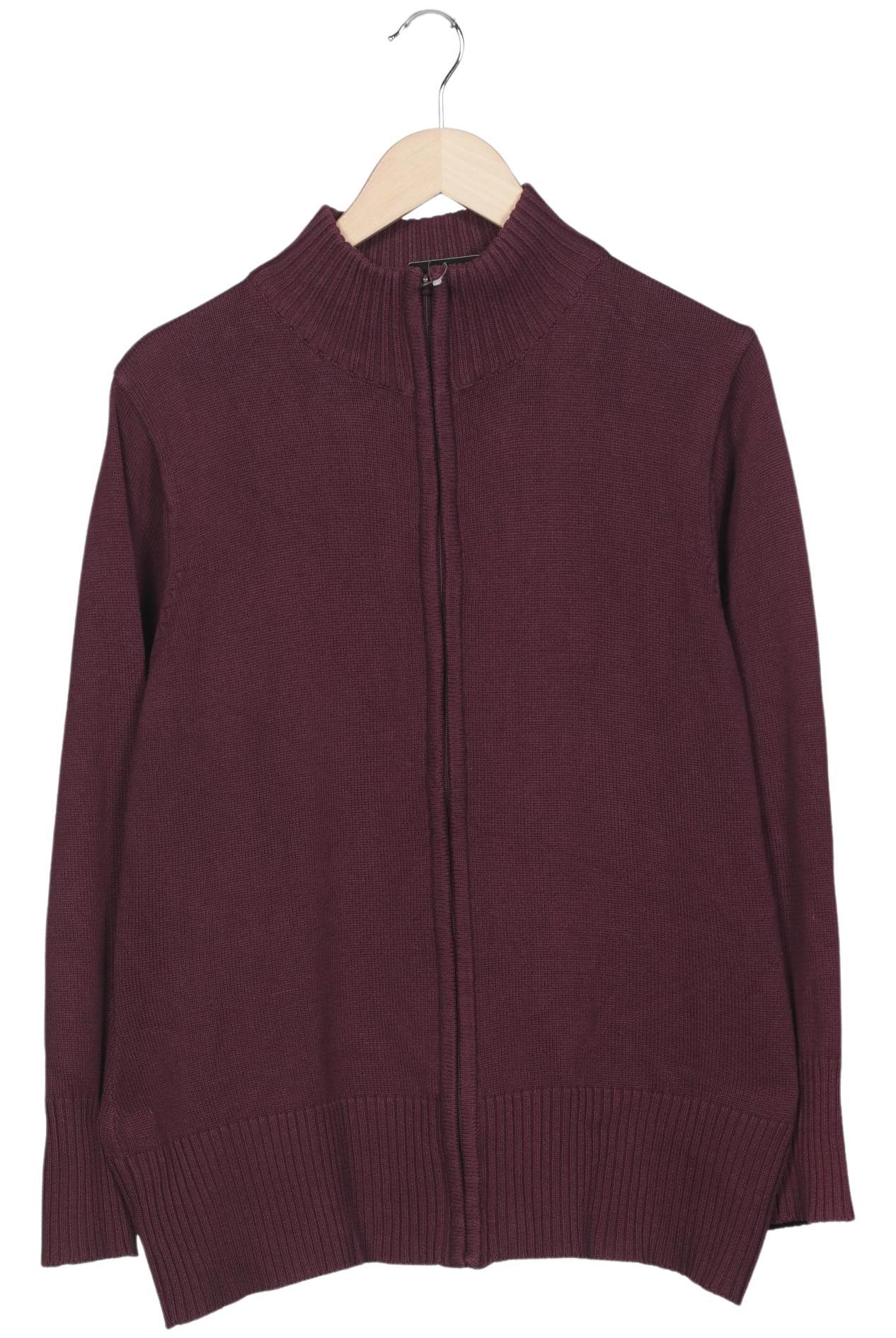 

Ulla Popken Damen Strickjacke, bordeaux, Gr. 42