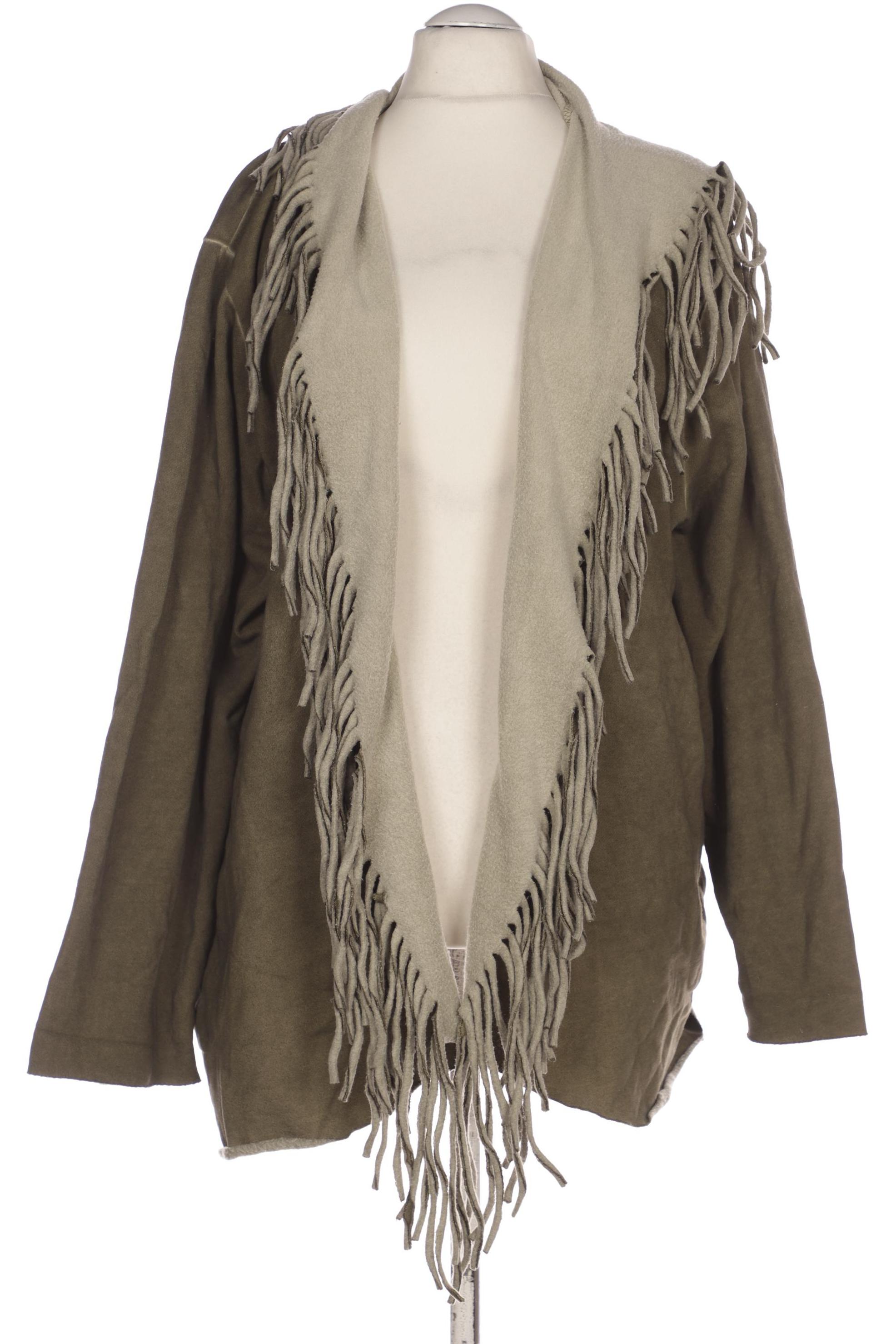 

Ulla Popken Damen Strickjacke, grün, Gr. 58