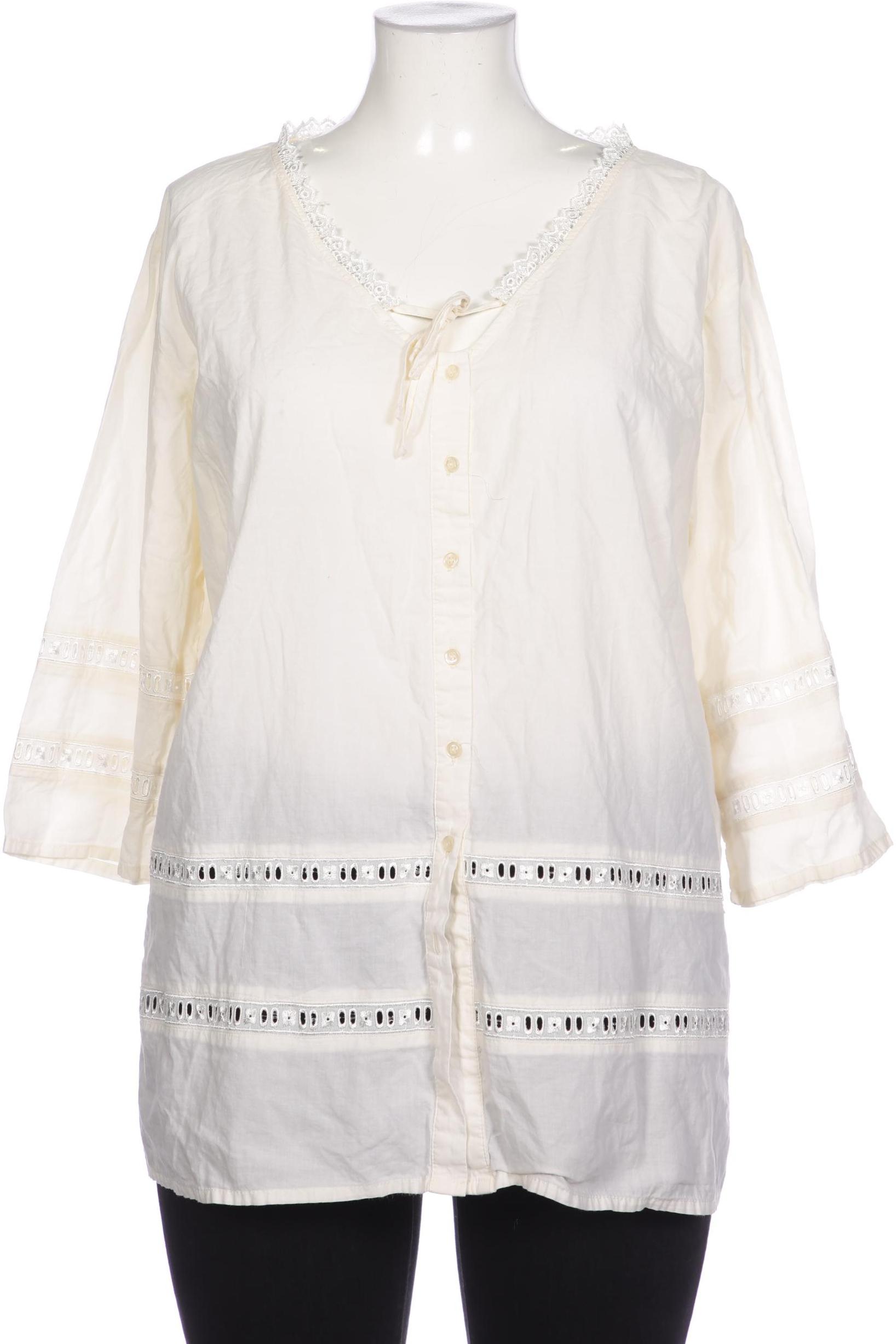 

Ulla Popken Damen Bluse, cremeweiß, Gr. 50