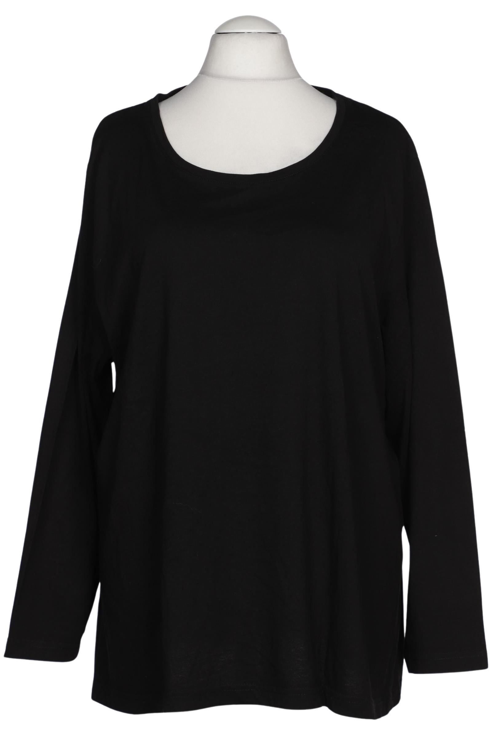 

Ulla Popken Damen Langarmshirt, schwarz, Gr. 54