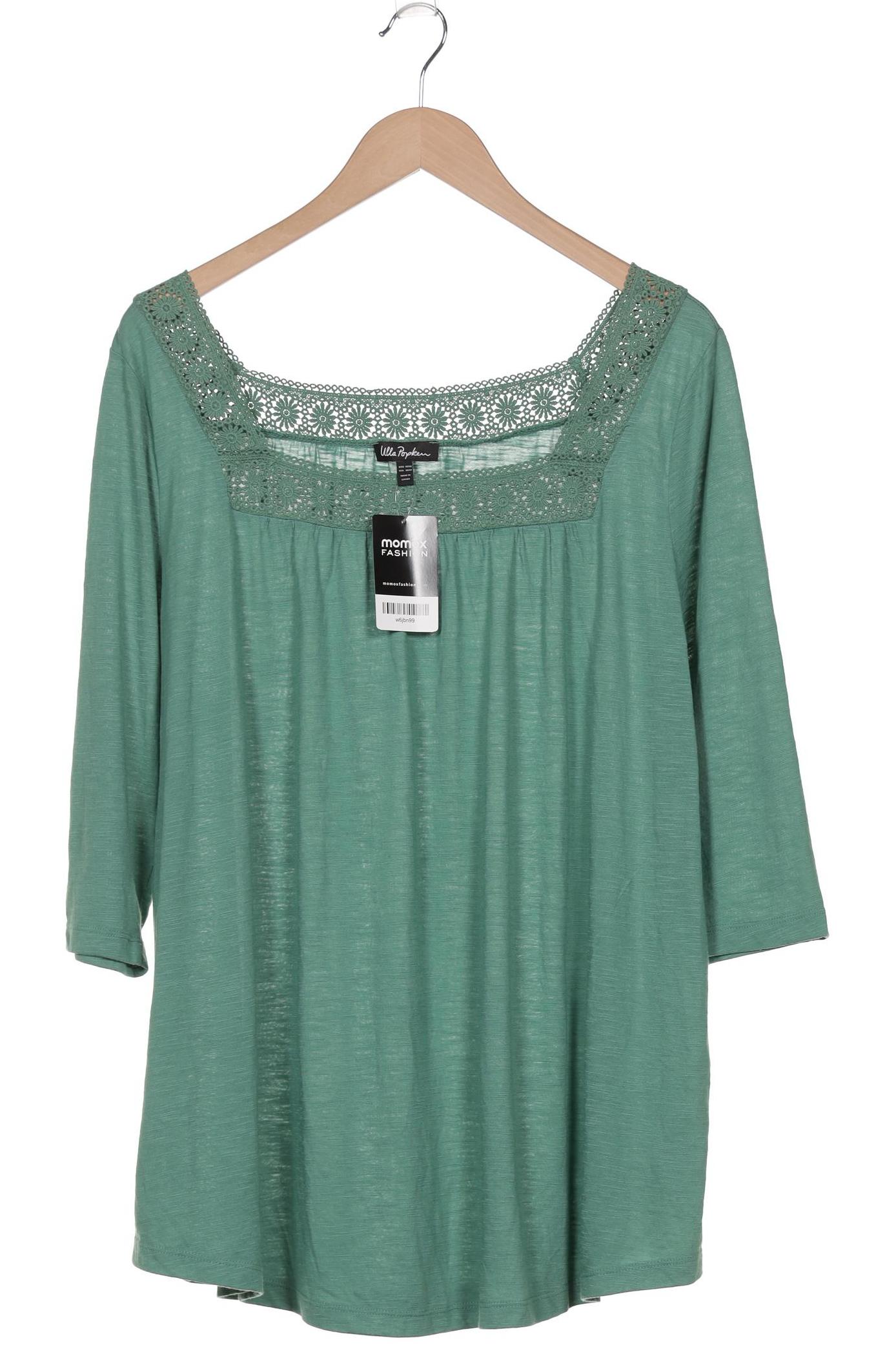 

Ulla Popken Damen T-Shirt, türkis, Gr. 50