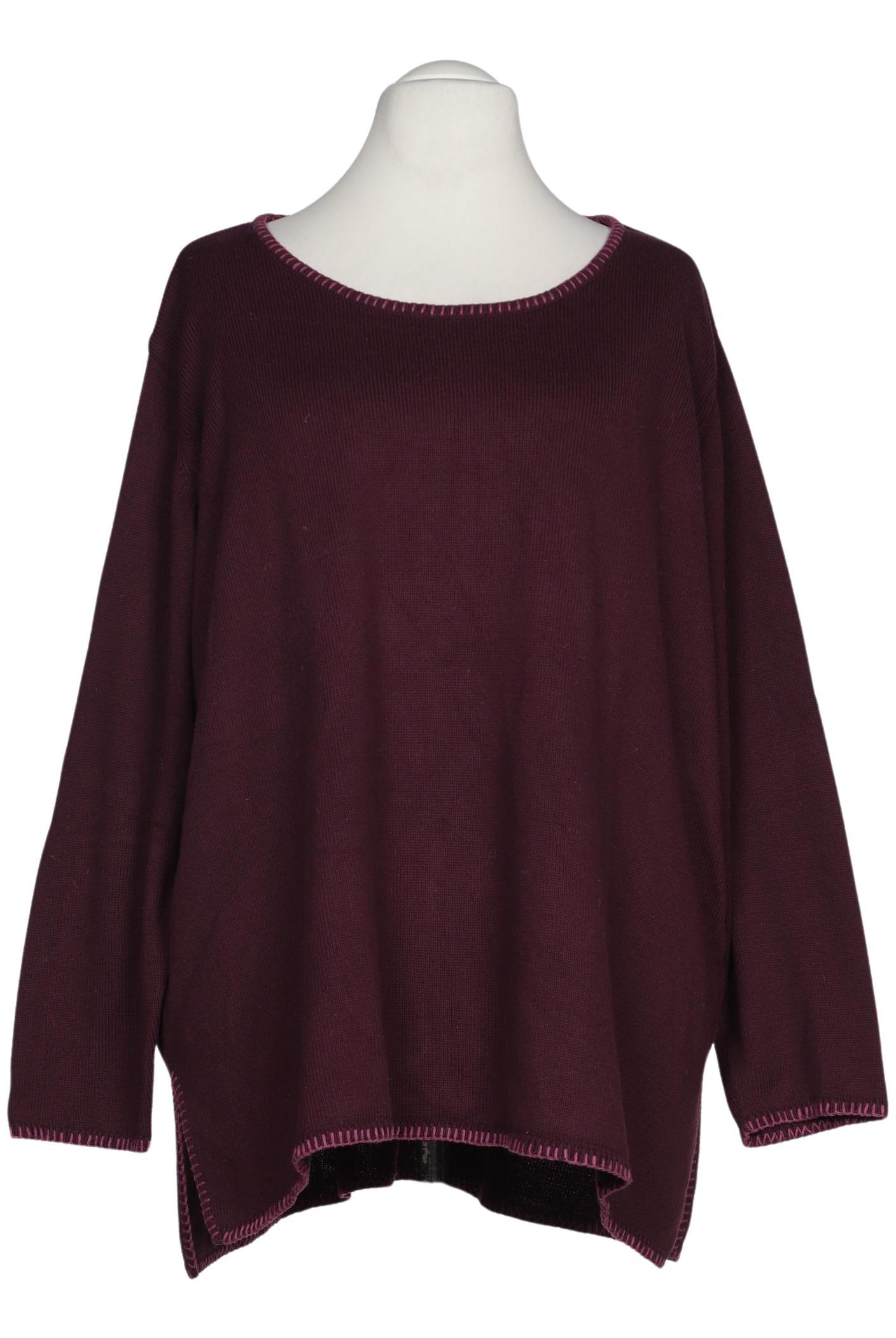 

Ulla Popken Damen Pullover, bordeaux, Gr. 54