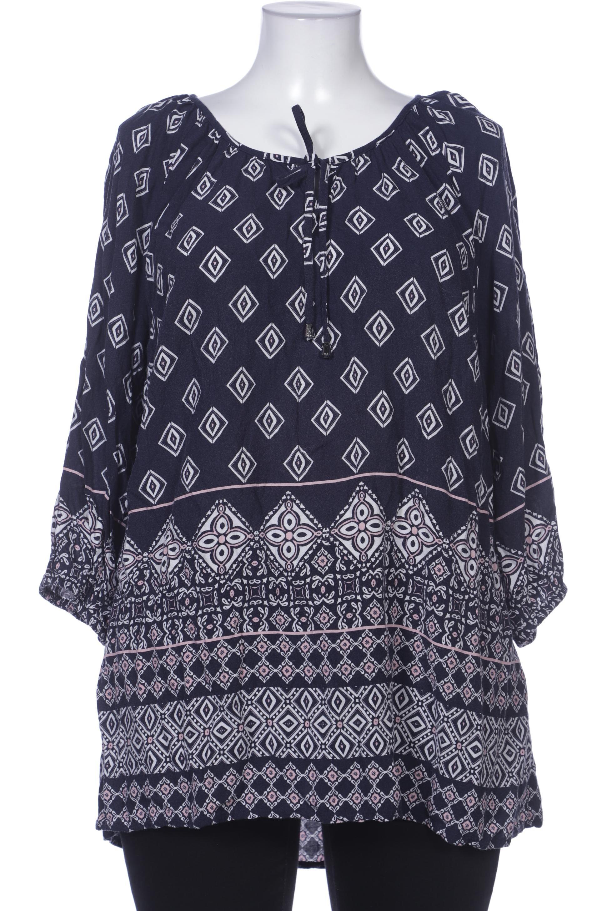 

Ulla Popken Damen Bluse, marineblau, Gr. 46