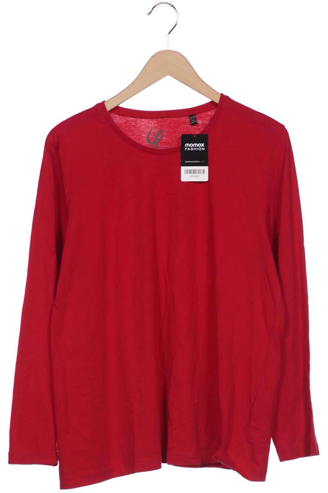 

Ulla Popken Damen Langarmshirt, rot