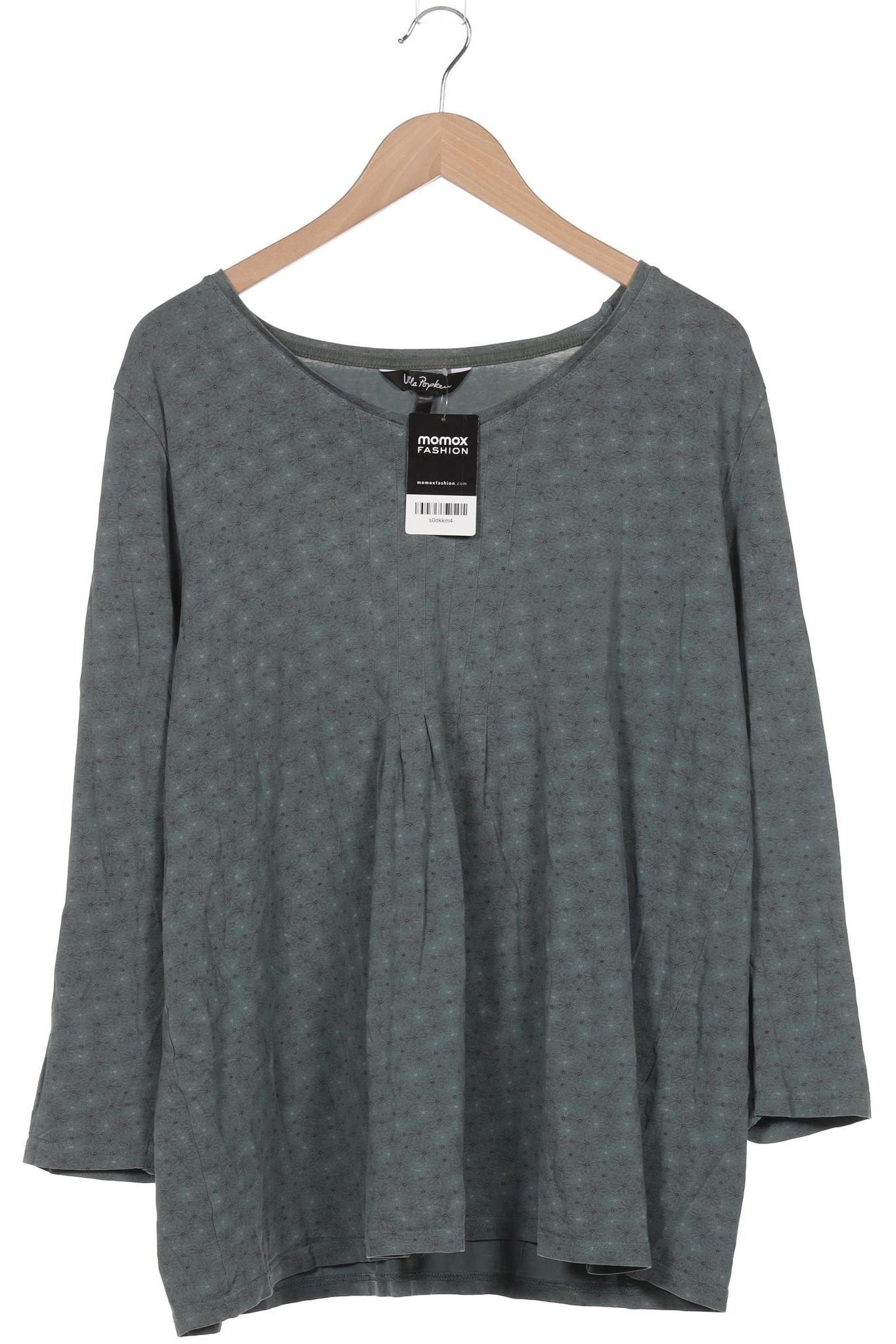 

Ulla Popken Damen Langarmshirt, grün, Gr. 48