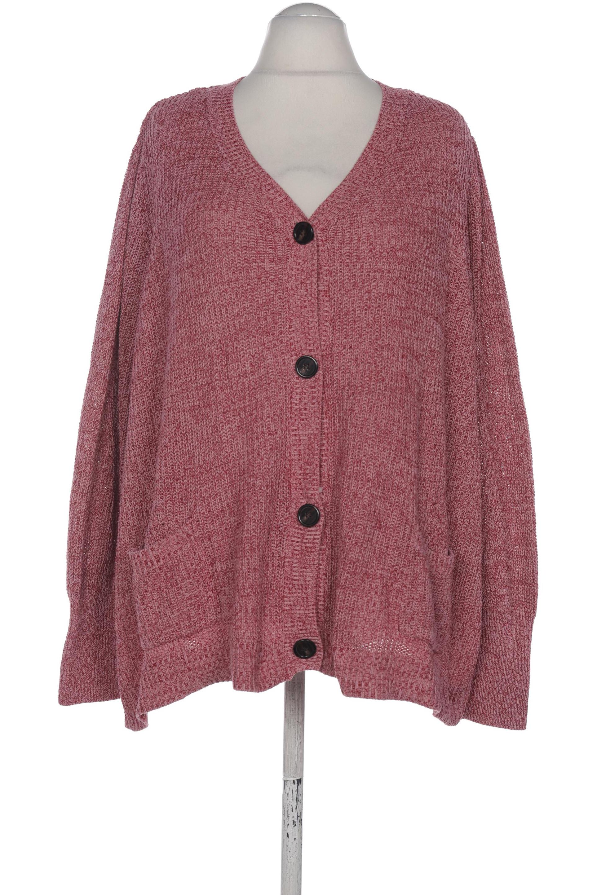 

Ulla Popken Damen Strickjacke, pink, Gr. 54