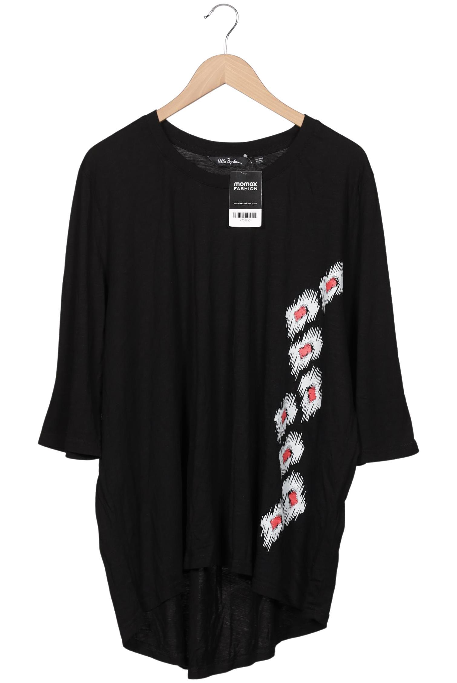 

Ulla Popken Damen T-Shirt, schwarz, Gr. 50