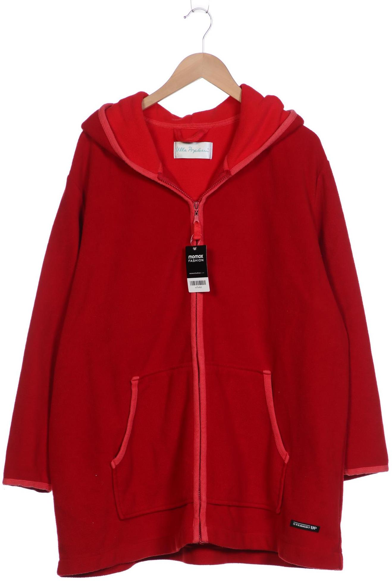 

Ulla Popken Damen Kapuzenpullover, rot
