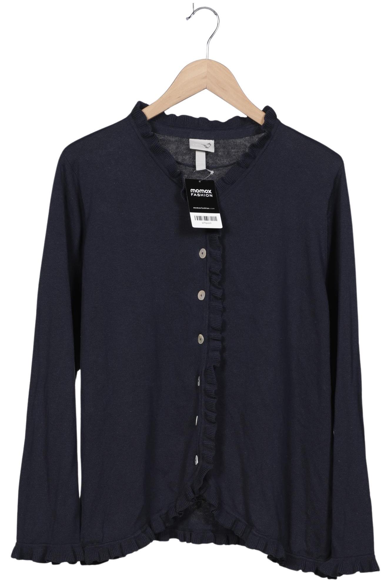 

Ulla Popken Damen Strickjacke, marineblau, Gr. 50