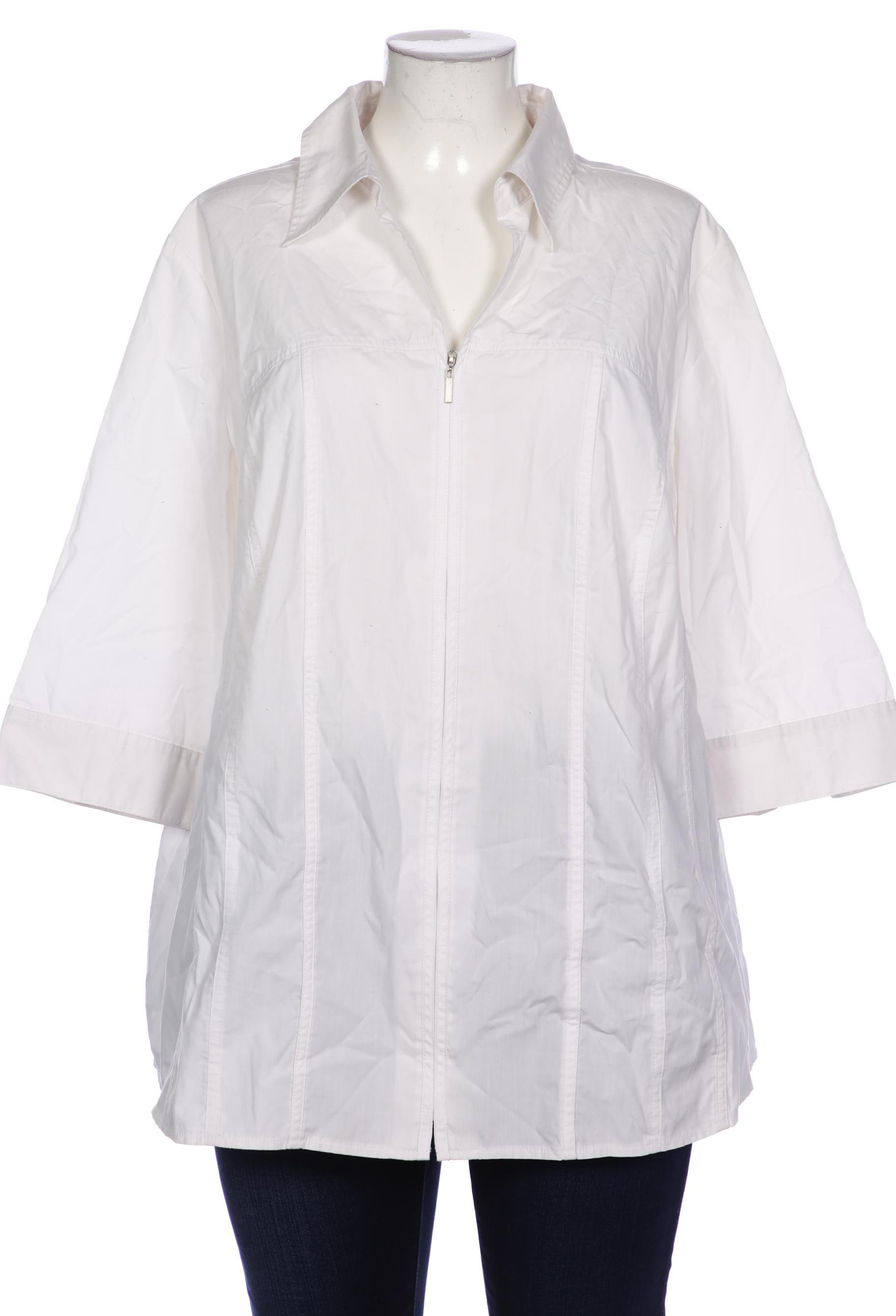 

Ulla Popken Damen Bluse, weiß, Gr. 52