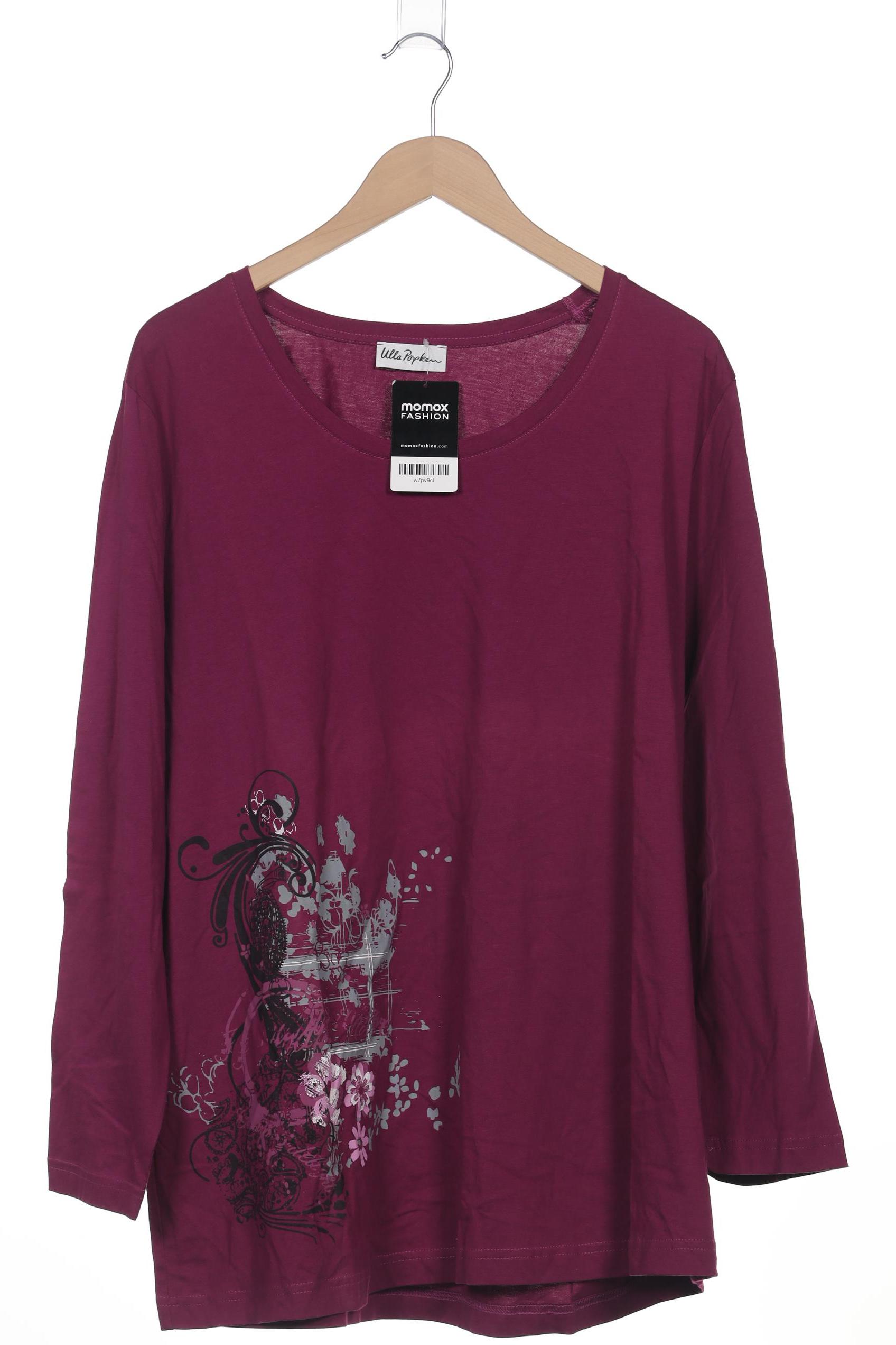 

Ulla Popken Damen Langarmshirt, pink, Gr. 50