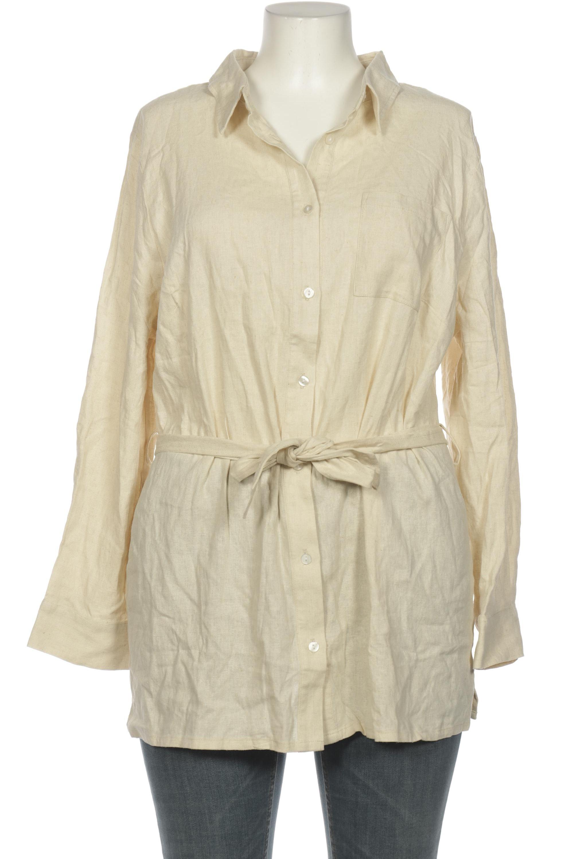 

Ulla Popken Damen Bluse, beige, Gr. 46