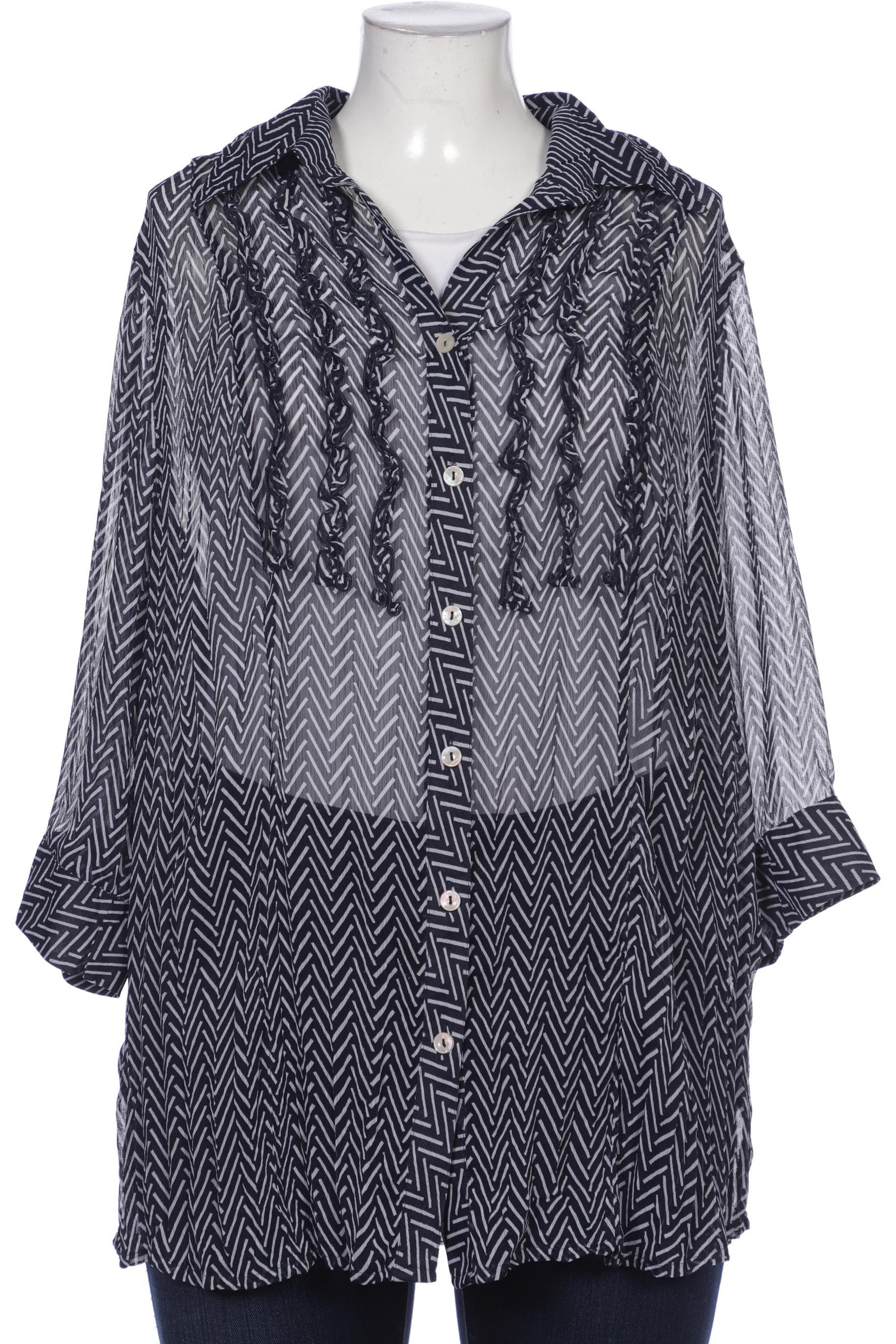

Ulla Popken Damen Bluse, marineblau, Gr. 46