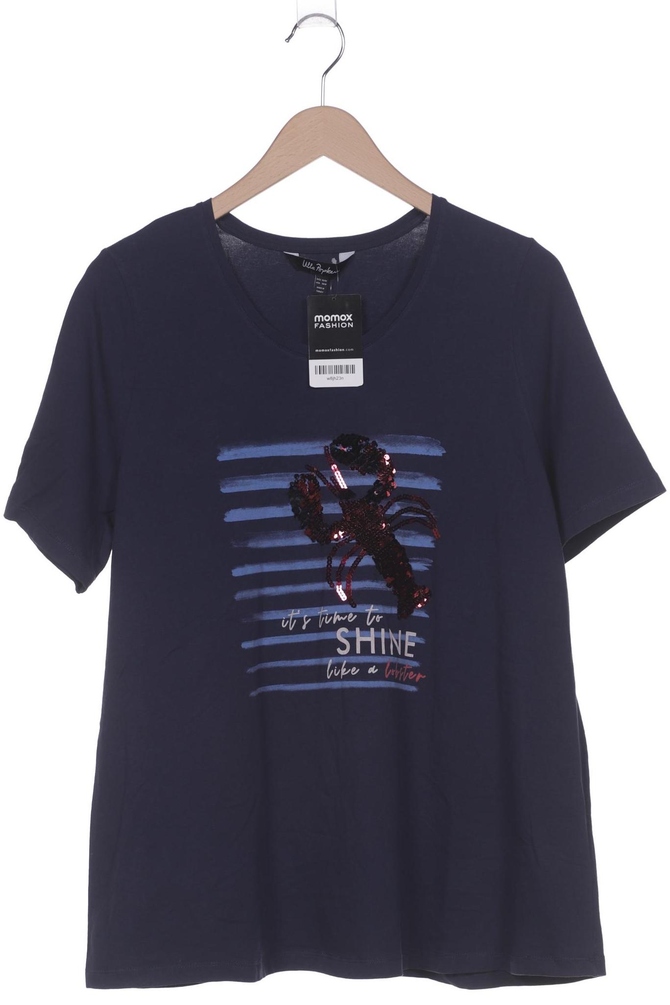 

Ulla Popken Damen T-Shirt, marineblau, Gr. 46