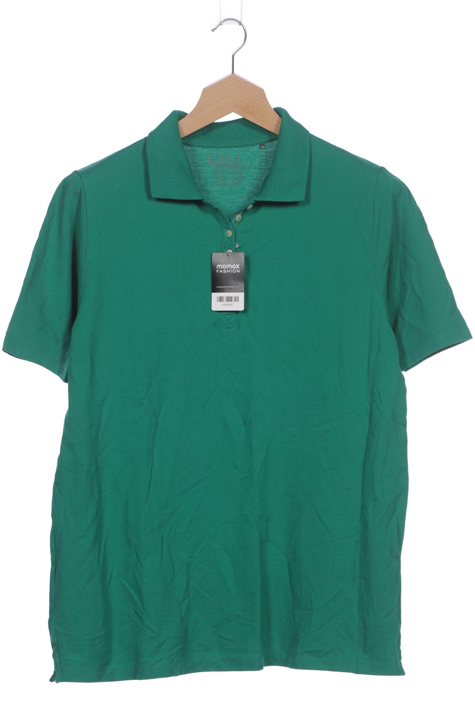 

Ulla Popken Damen Poloshirt, grün, Gr. 46