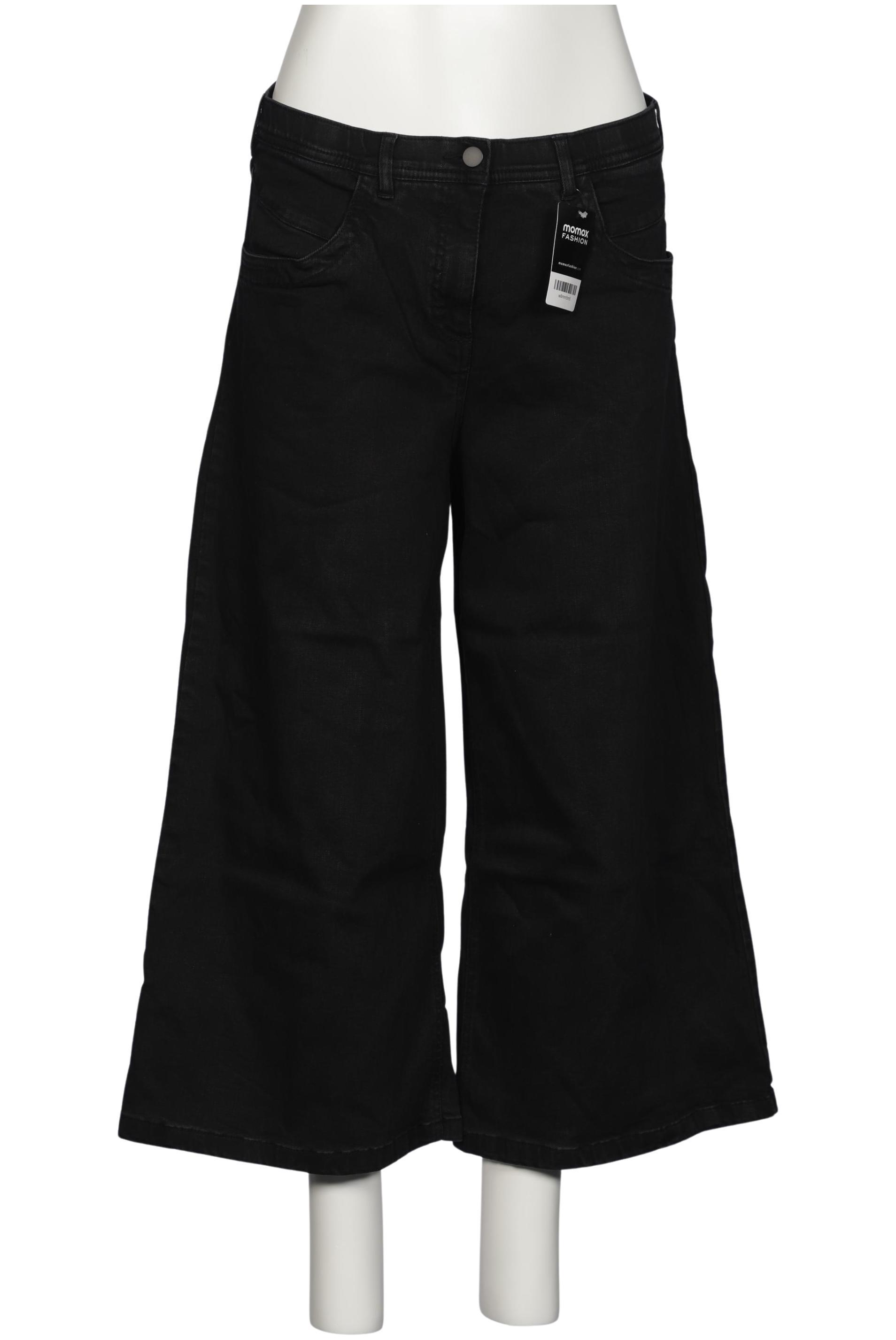 

Ulla Popken Damen Jeans, schwarz, Gr. 46