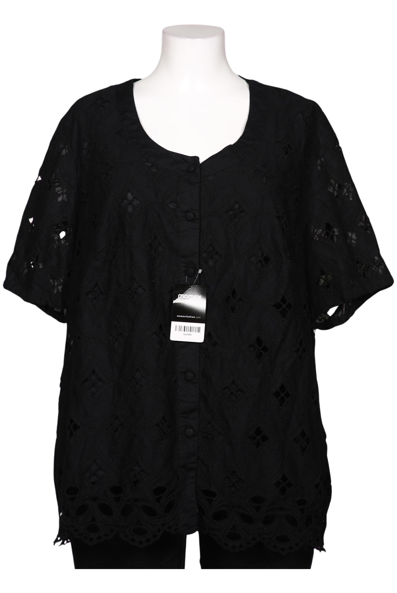 

Ulla Popken Damen Bluse, schwarz, Gr. 50