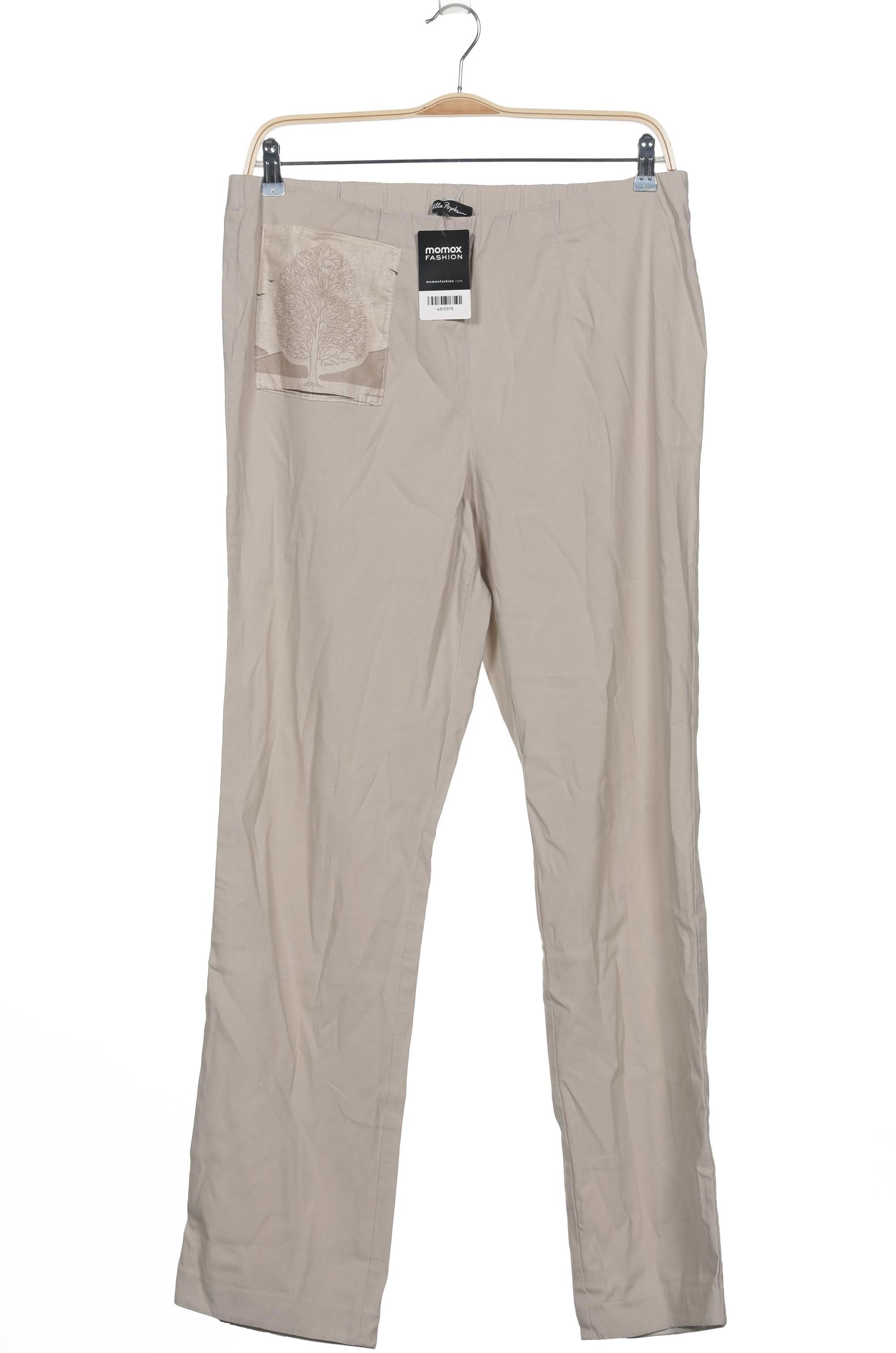 

Ulla Popken Damen Stoffhose, beige, Gr. 34