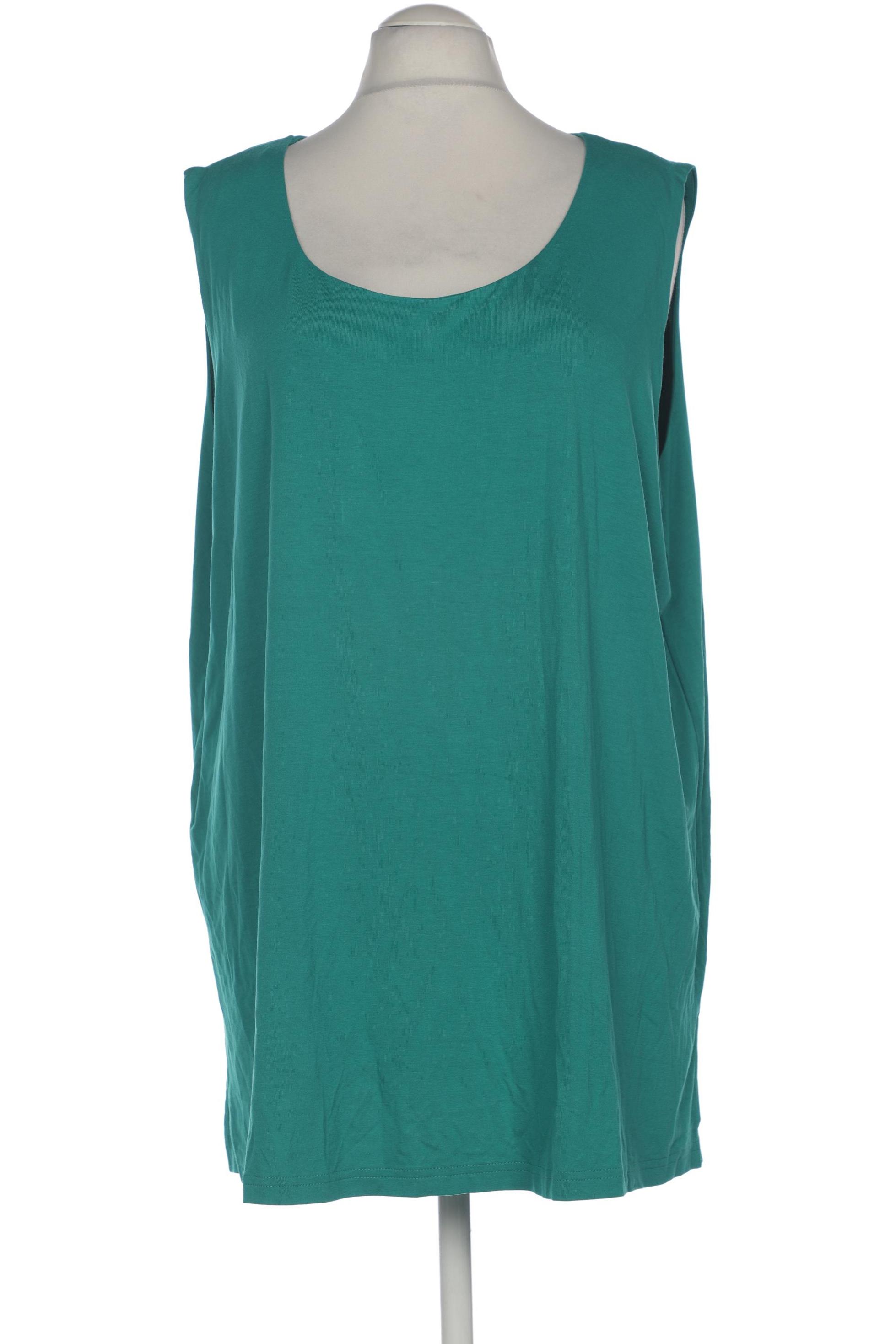 

Ulla Popken Damen Top, türkis, Gr. 54