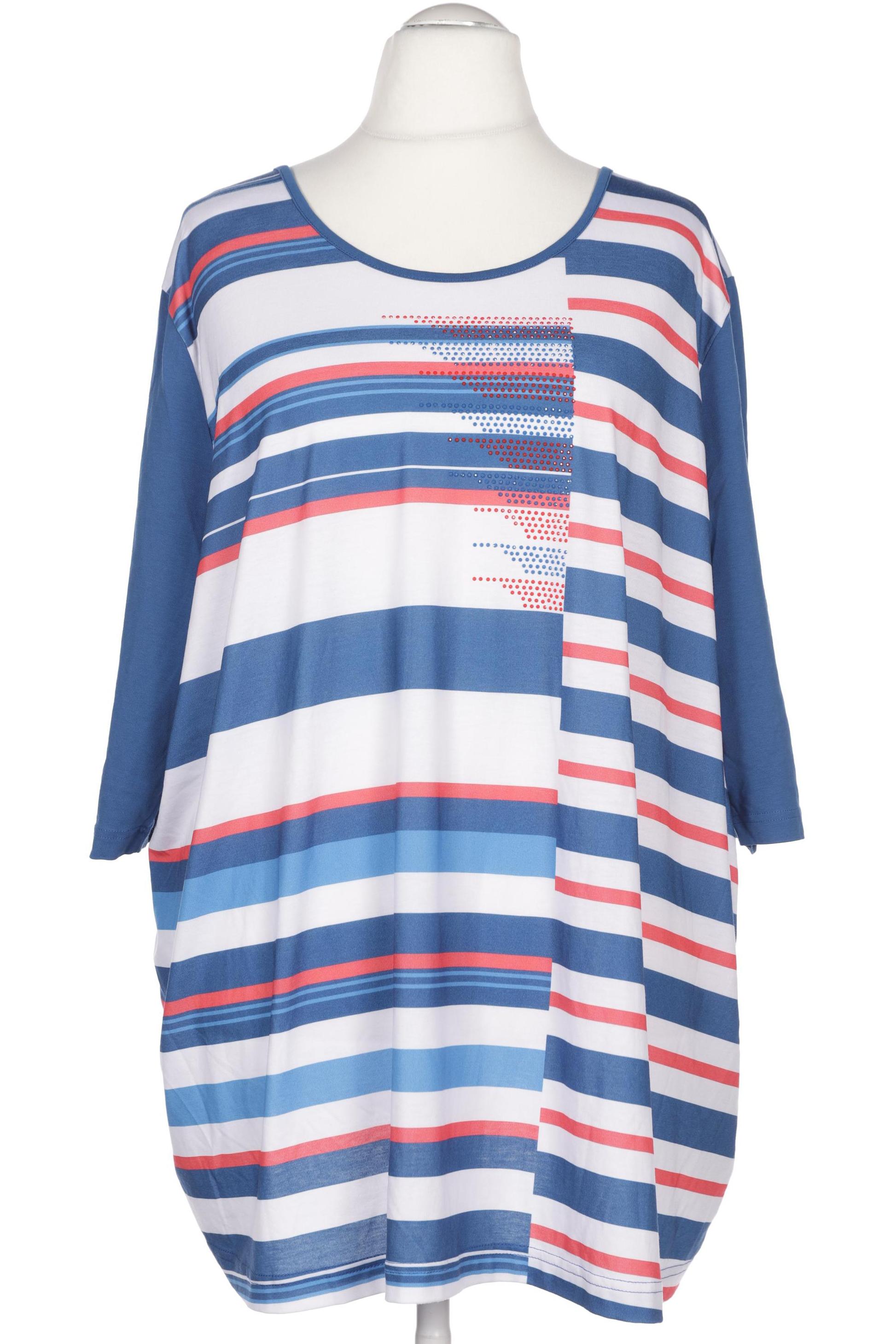 

Ulla Popken Damen T-Shirt, blau, Gr. 52