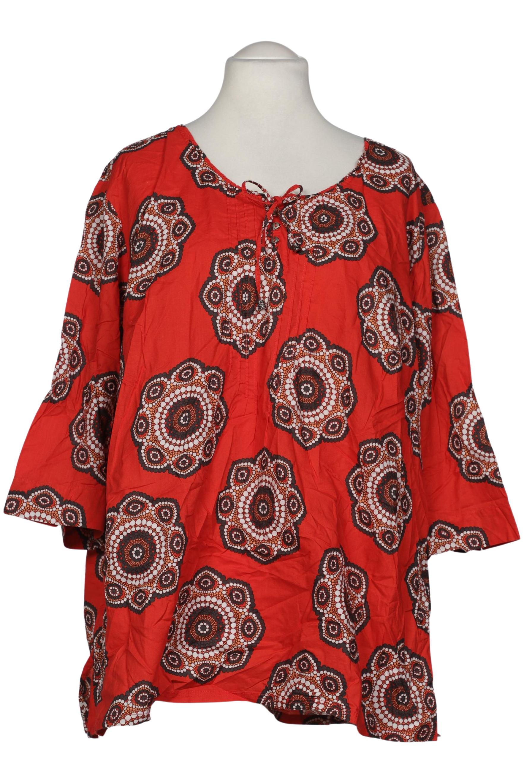 

Ulla Popken Damen Bluse, rot, Gr. 54