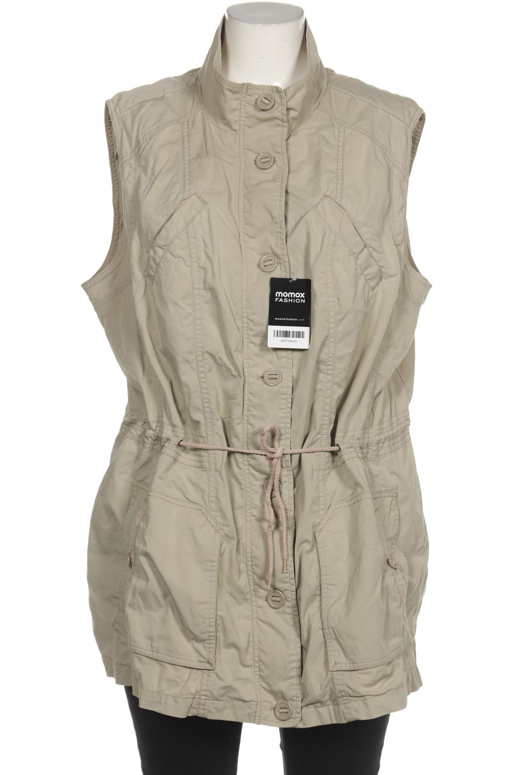 

Ulla Popken Damen Weste, beige, Gr. 50