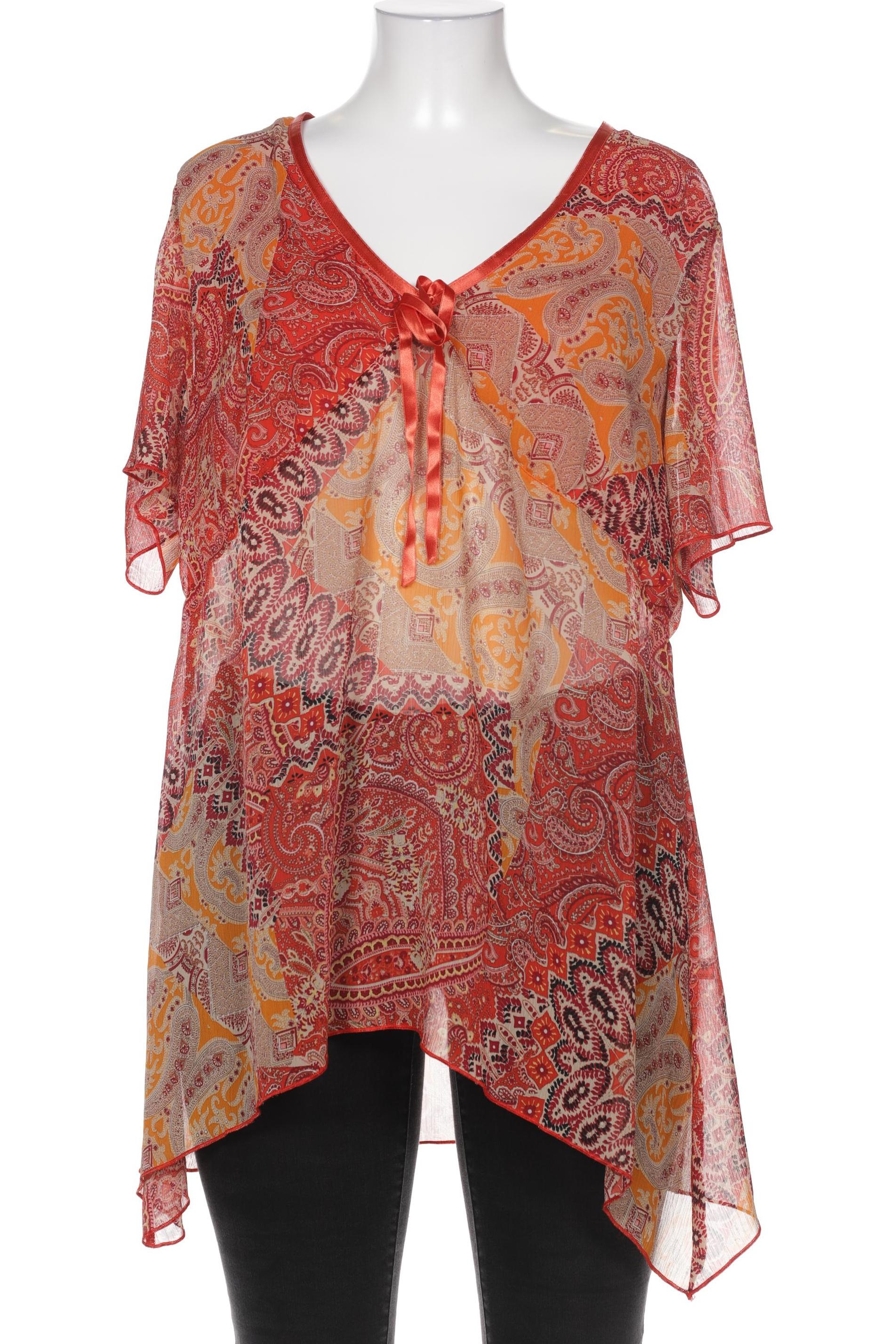 

Ulla Popken Damen Bluse, orange, Gr. 48