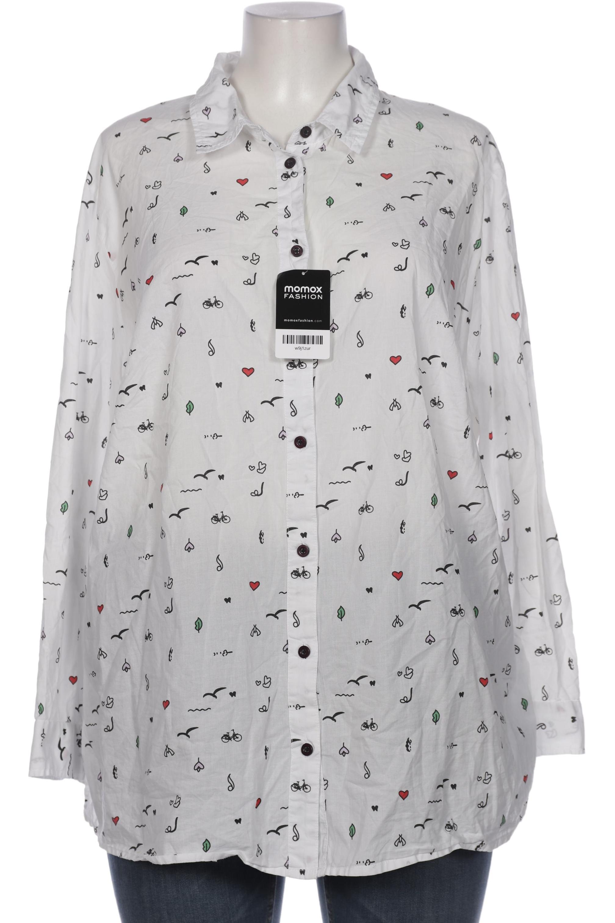 

Ulla Popken Damen Bluse, weiß, Gr. 50