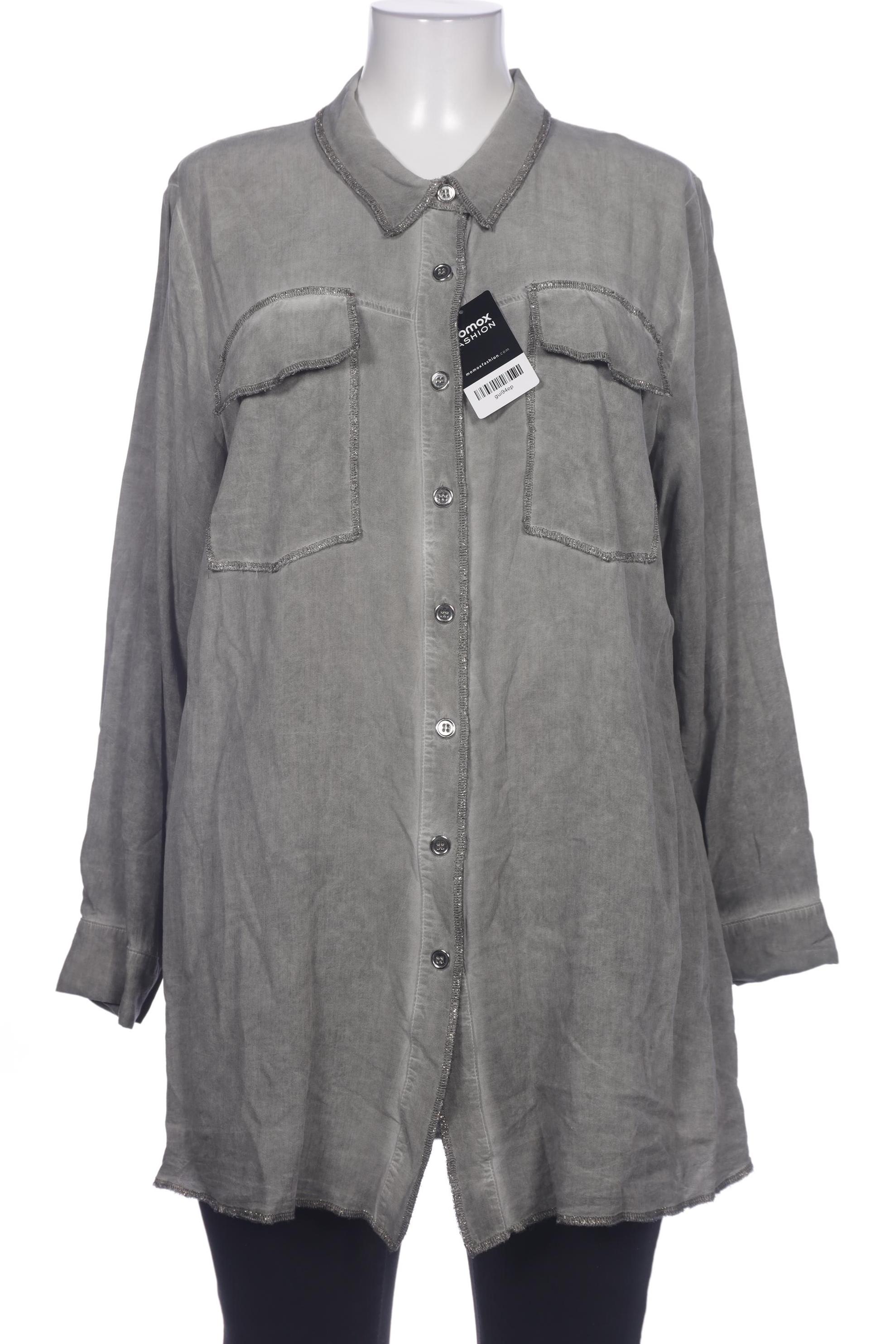 

Ulla Popken Damen Bluse, grau, Gr. 50