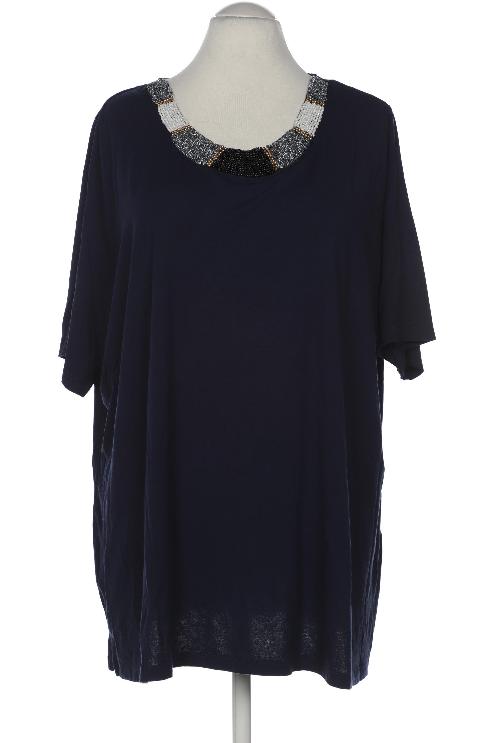 

Ulla Popken Damen T-Shirt, marineblau, Gr. 54