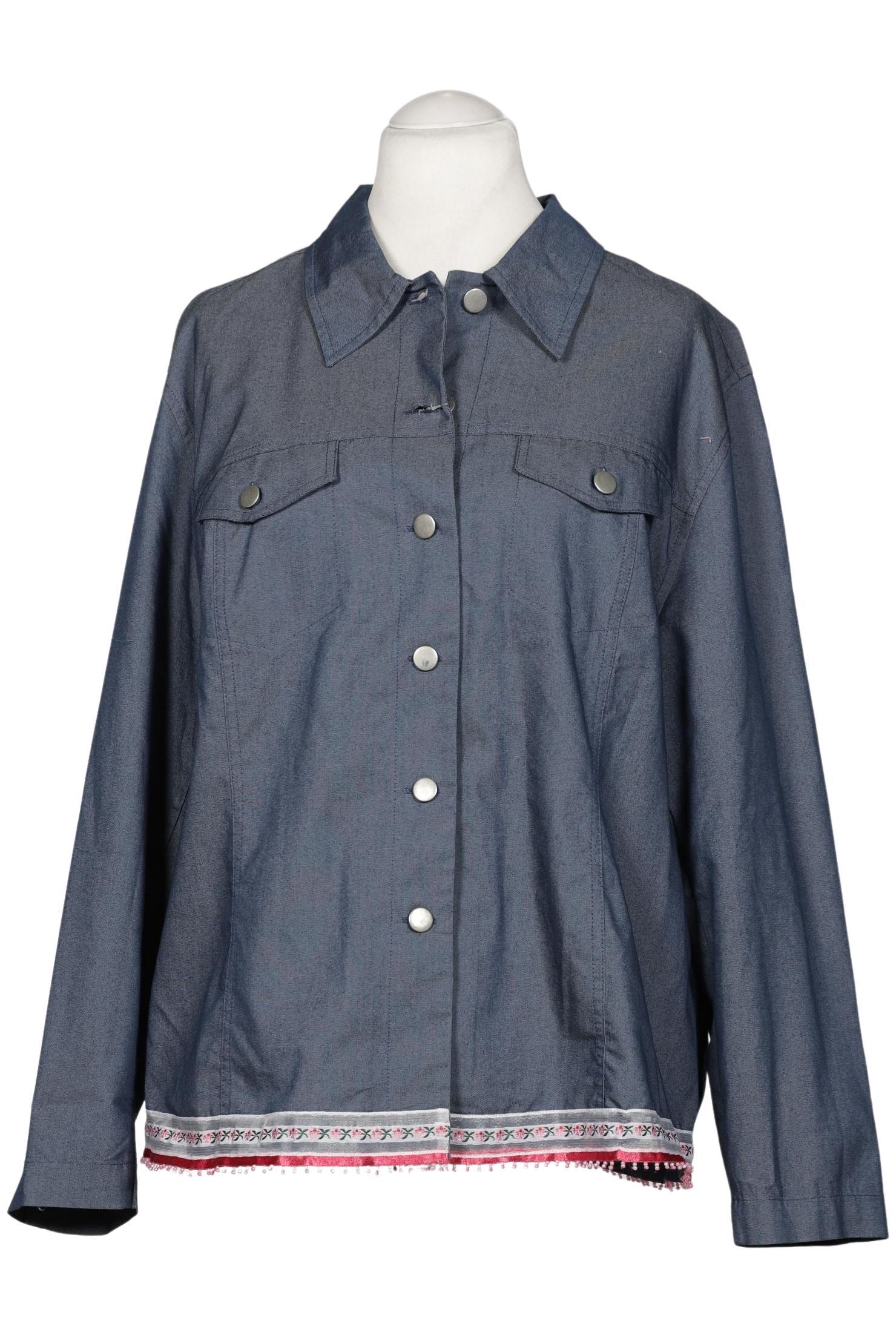 

Ulla Popken Damen Bluse, blau, Gr. 46