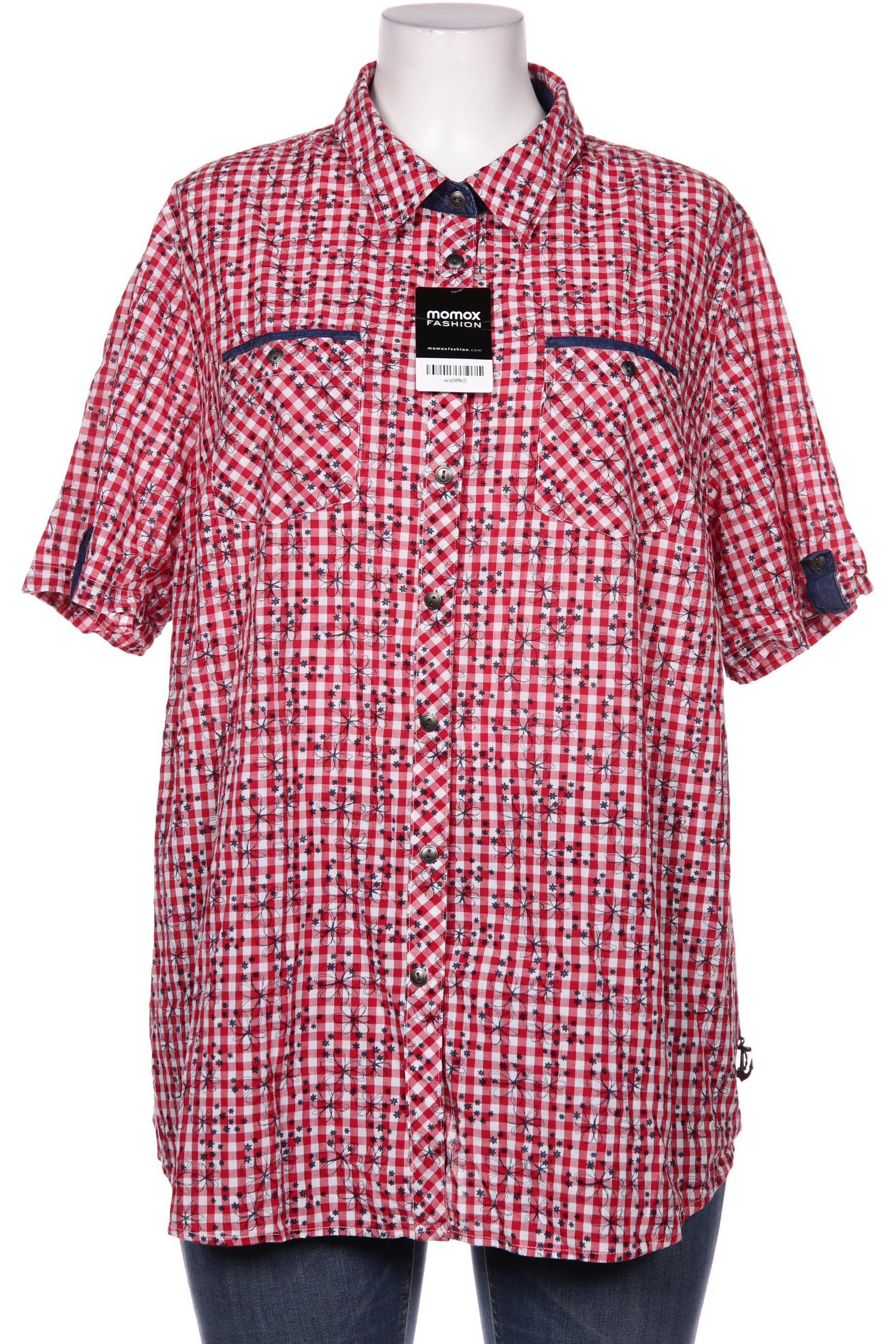 

Ulla Popken Damen Bluse, bordeaux, Gr. 50