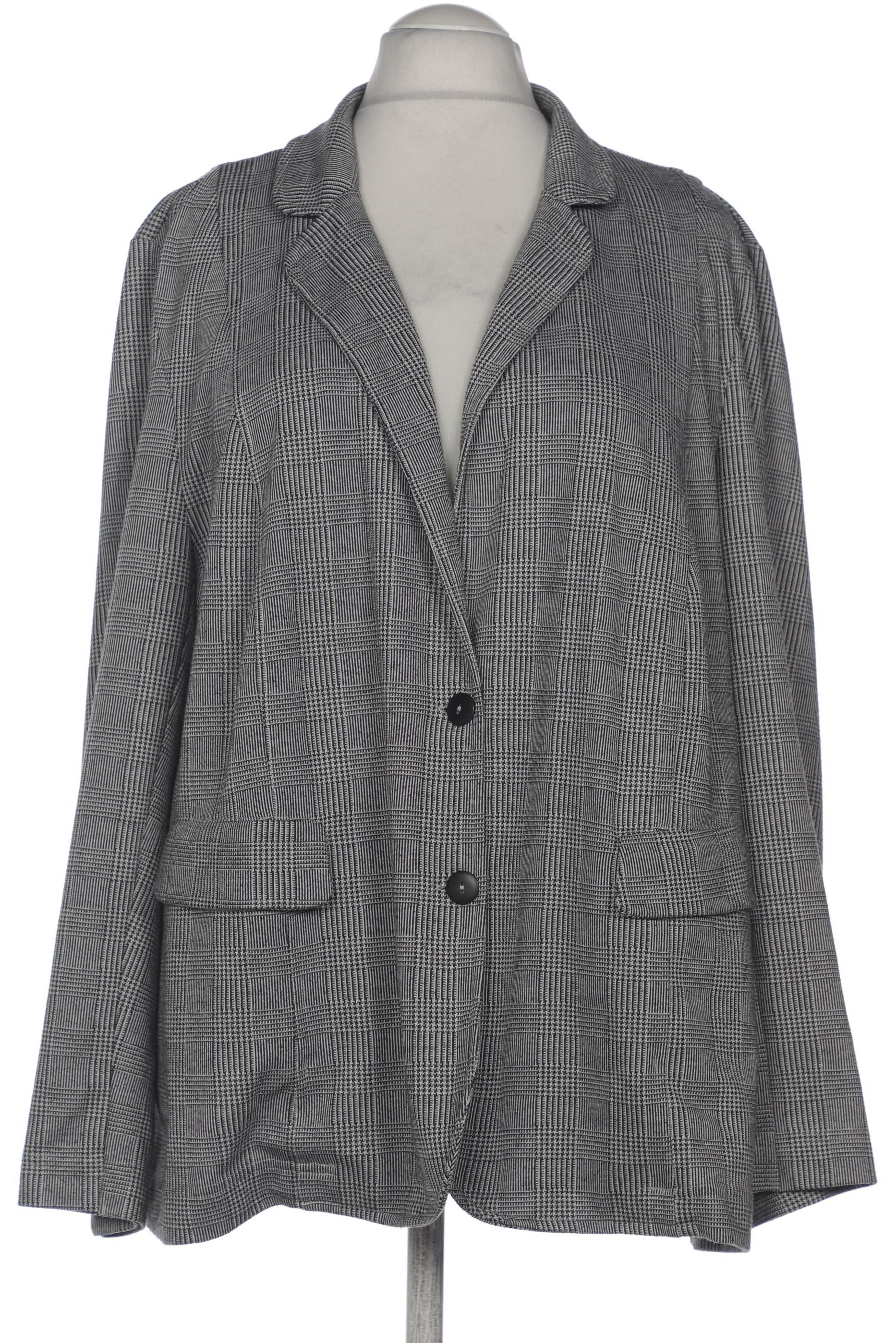 

Ulla Popken Damen Blazer, grau, Gr. 56