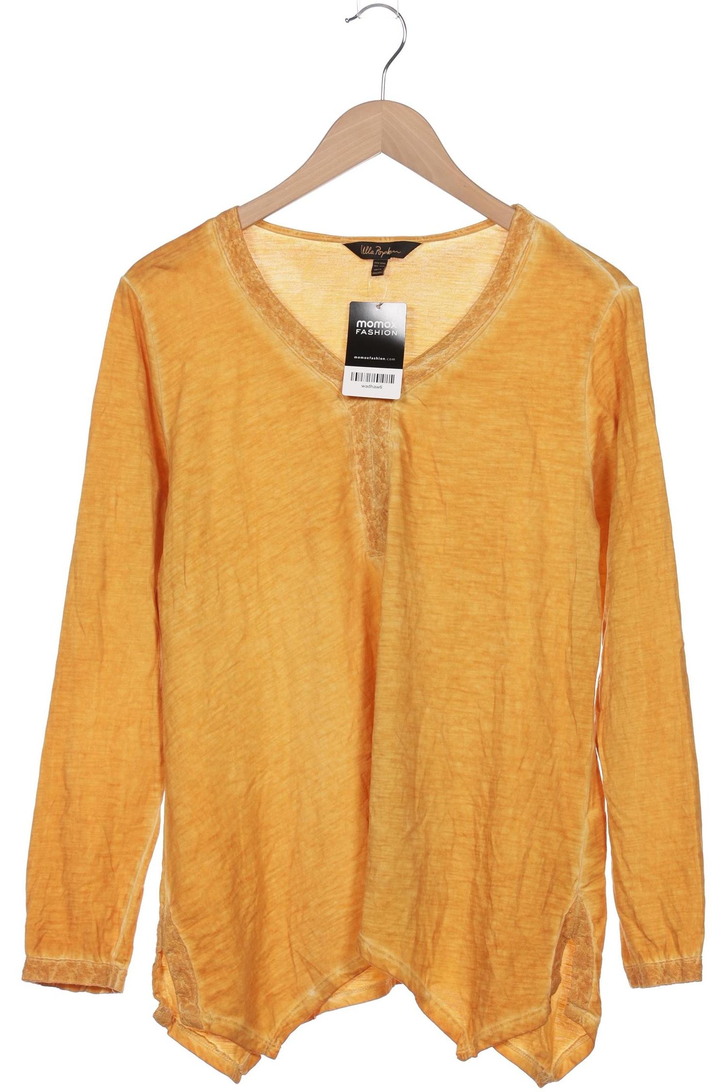 

Ulla Popken Damen Langarmshirt, orange, Gr. 42