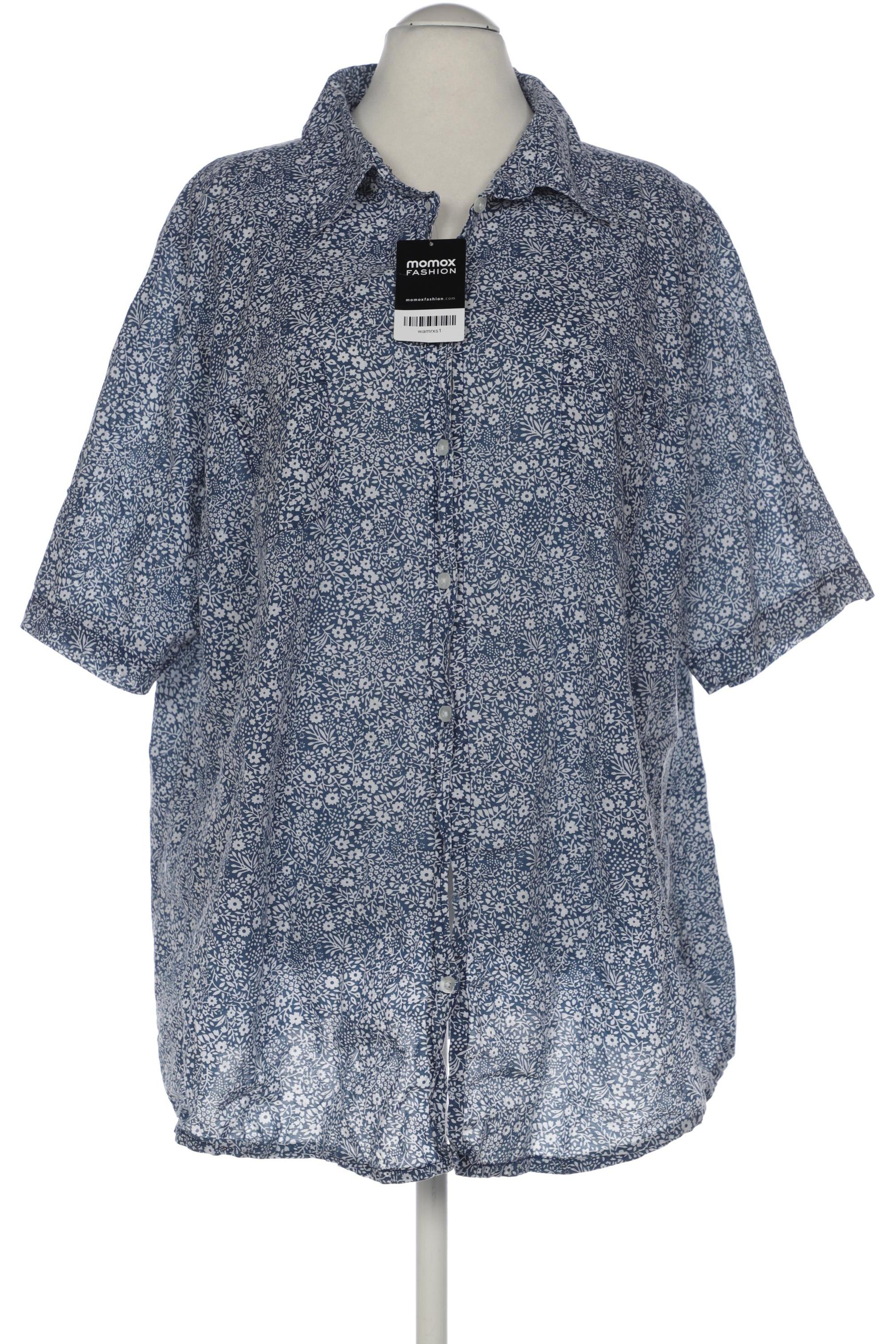 

Ulla Popken Damen Bluse, blau, Gr. 54