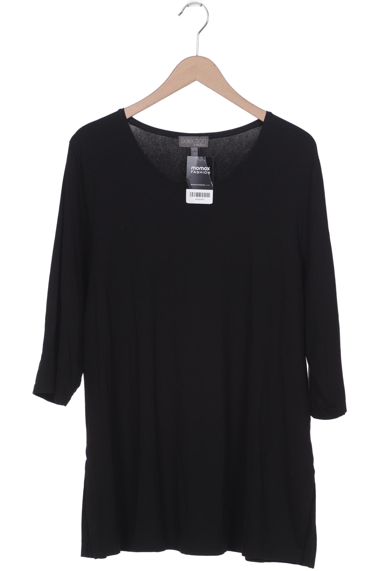 

Ulla Popken Damen Langarmshirt, schwarz