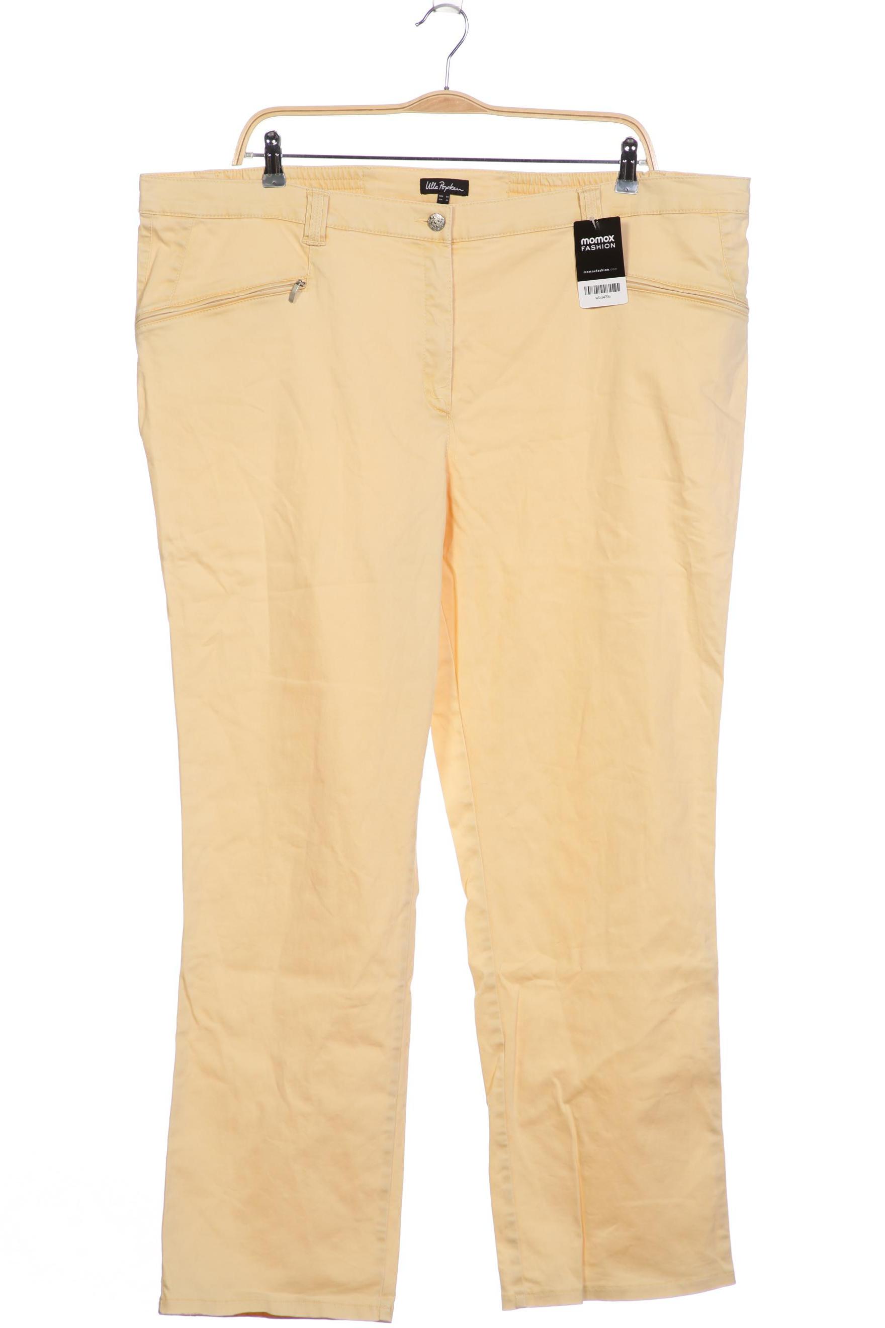 

Ulla Popken Damen Stoffhose, gelb, Gr. 54