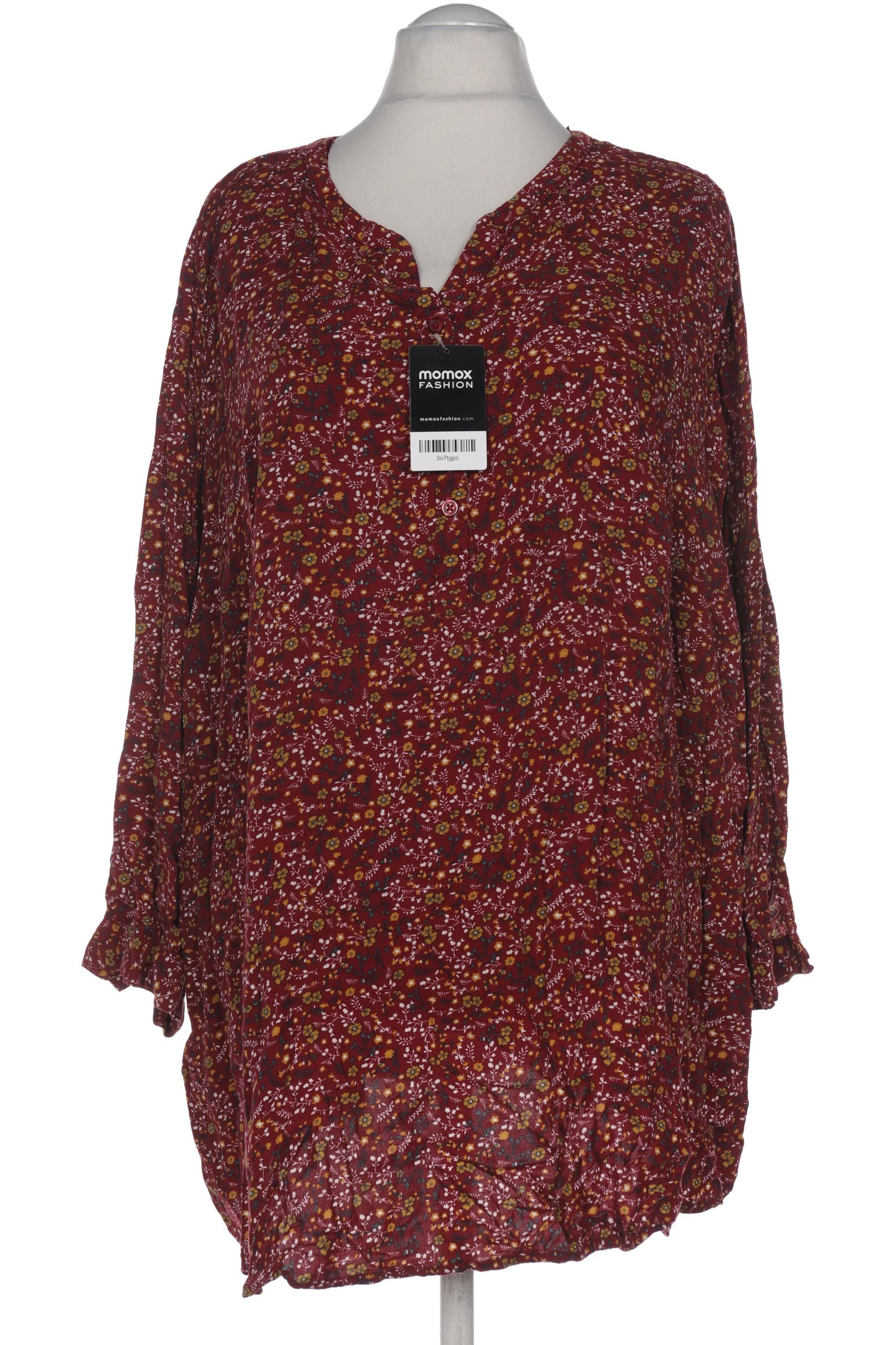 

Ulla Popken Damen Bluse, bordeaux, Gr. 58