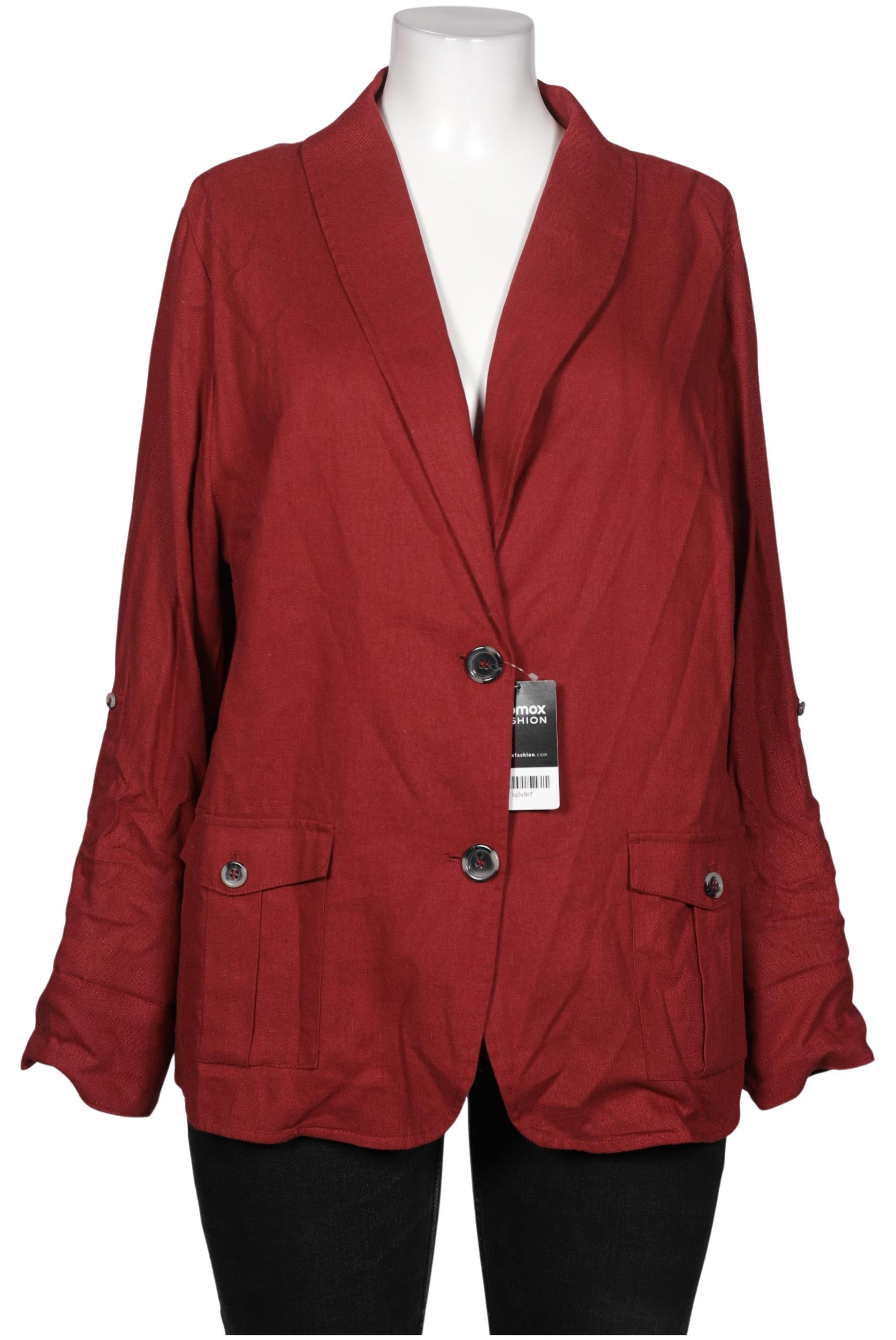 

Ulla Popken Damen Blazer, rot, Gr. 48