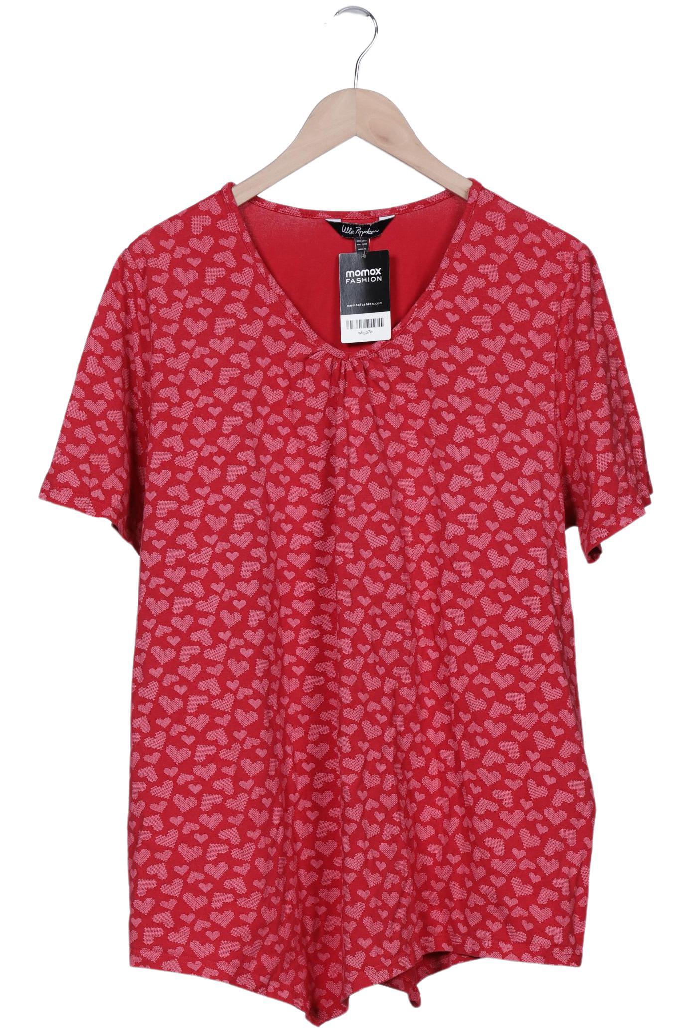 

Ulla Popken Damen T-Shirt, rot, Gr. 50