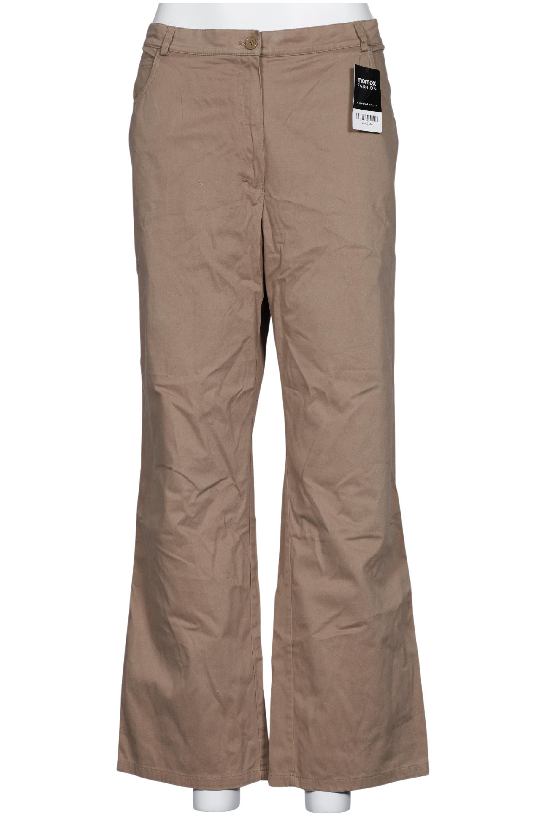 

Ulla Popken Damen Stoffhose, beige, Gr. 48