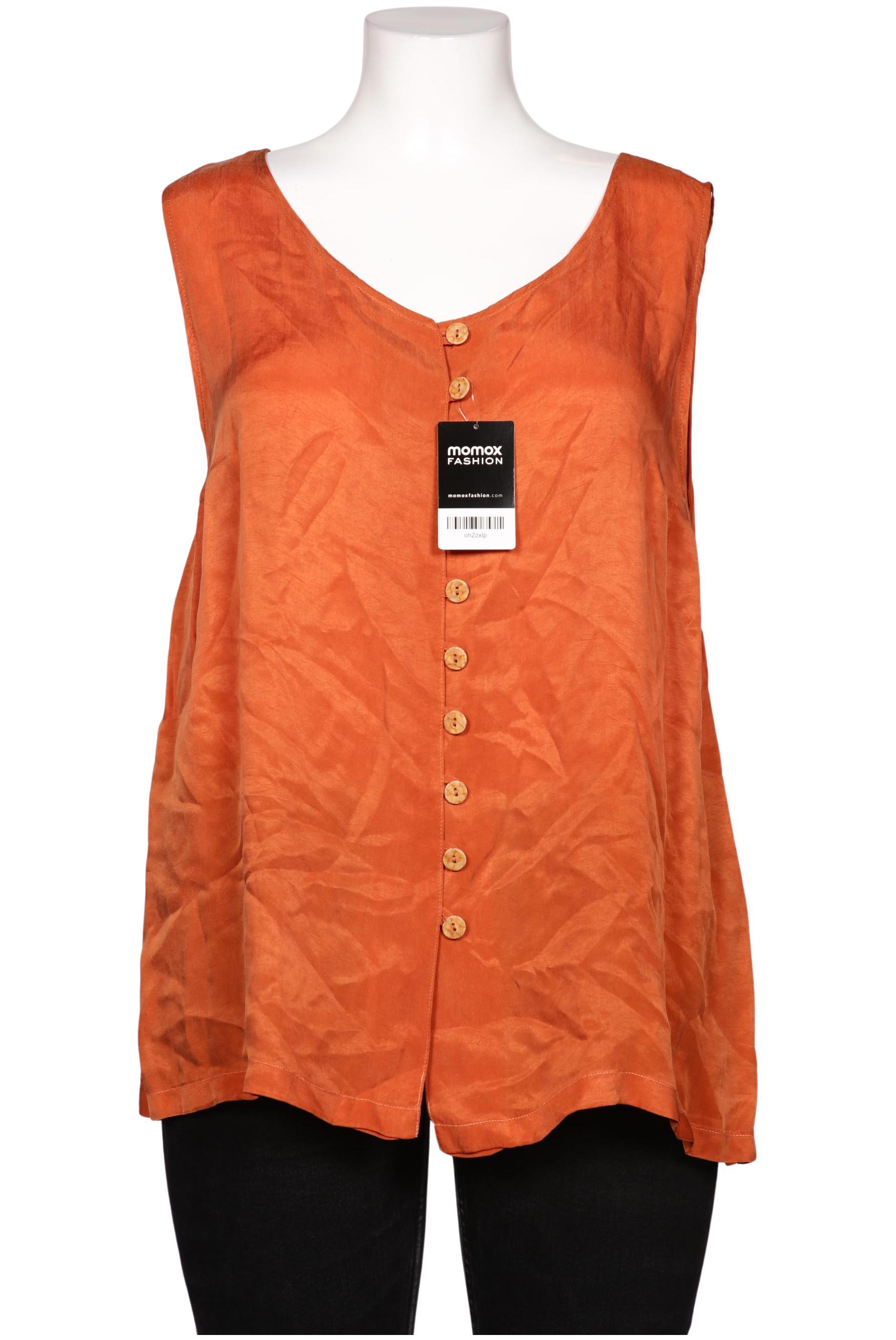 

Ulla Popken Damen Bluse, orange, Gr. 48