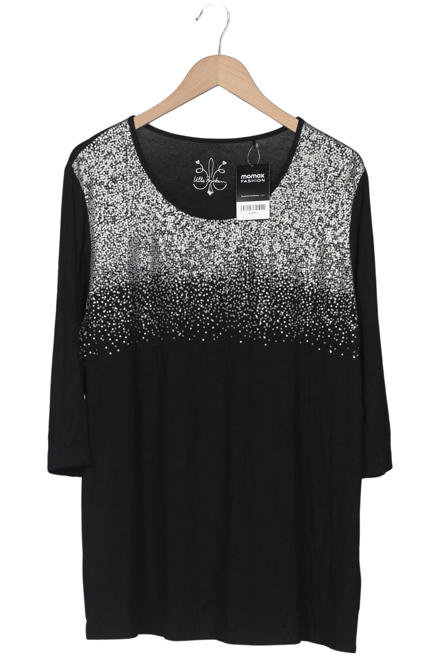 

Ulla Popken Damen Langarmshirt, schwarz, Gr. 52
