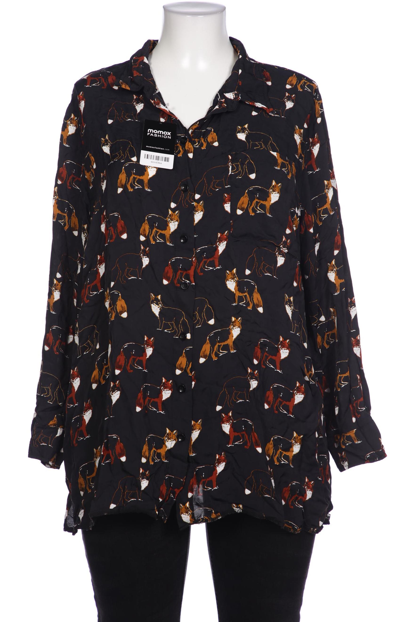 

Ulla Popken Damen Bluse, schwarz, Gr. 50