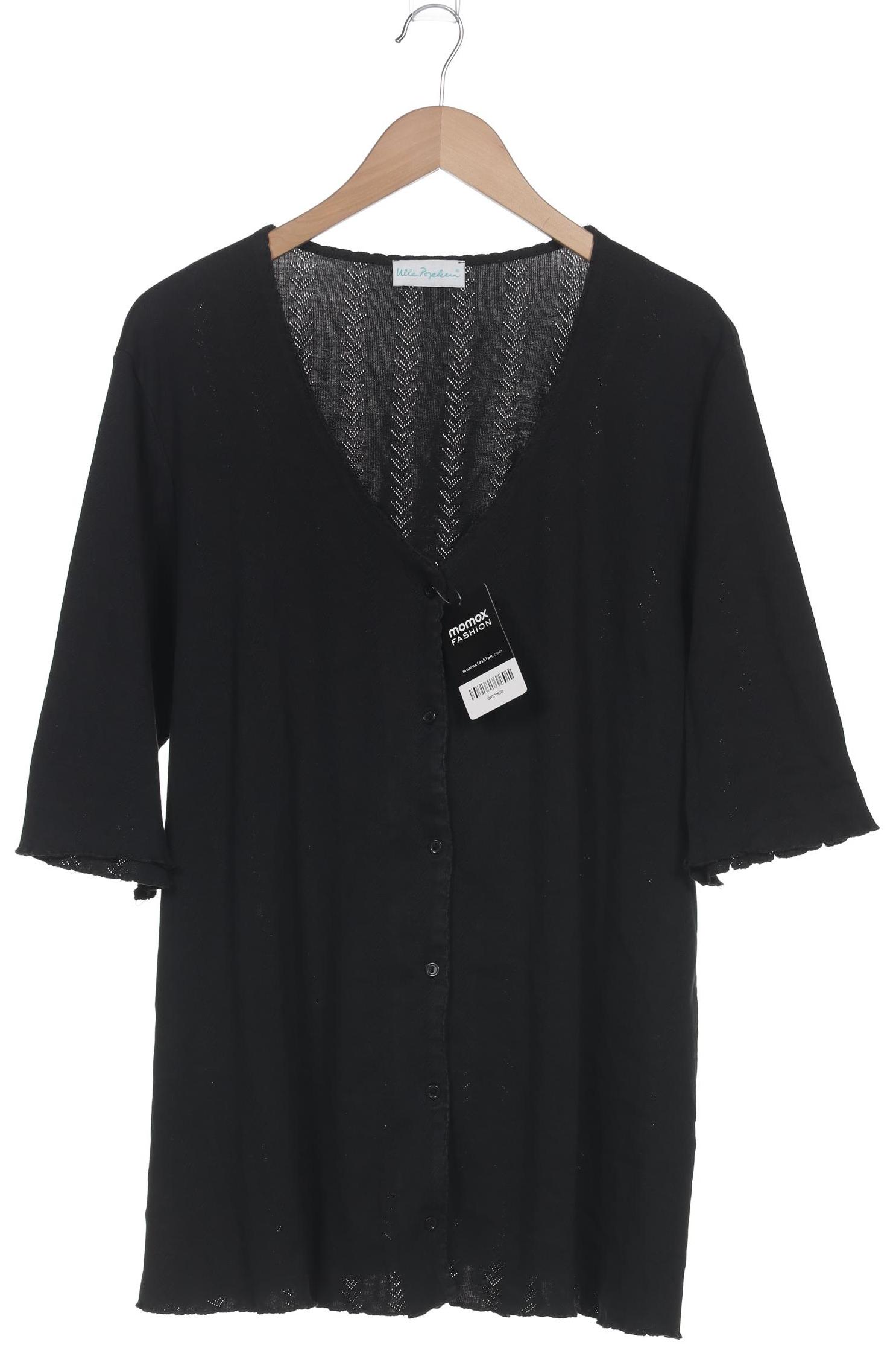 

Ulla Popken Damen Strickjacke, schwarz, Gr. 50