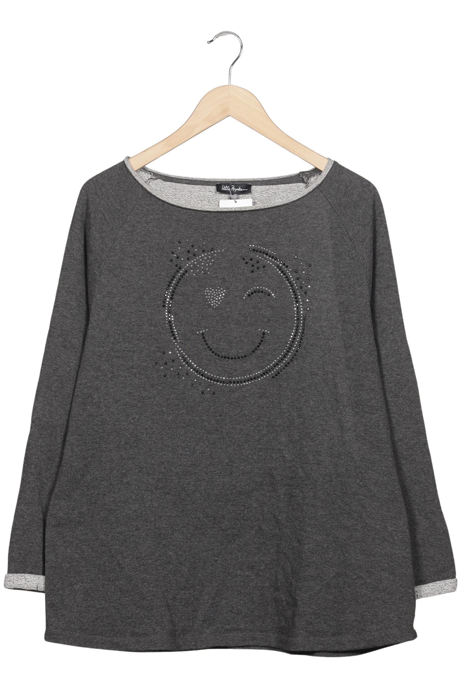 

Ulla Popken Damen Sweatshirt, grau, Gr. 42