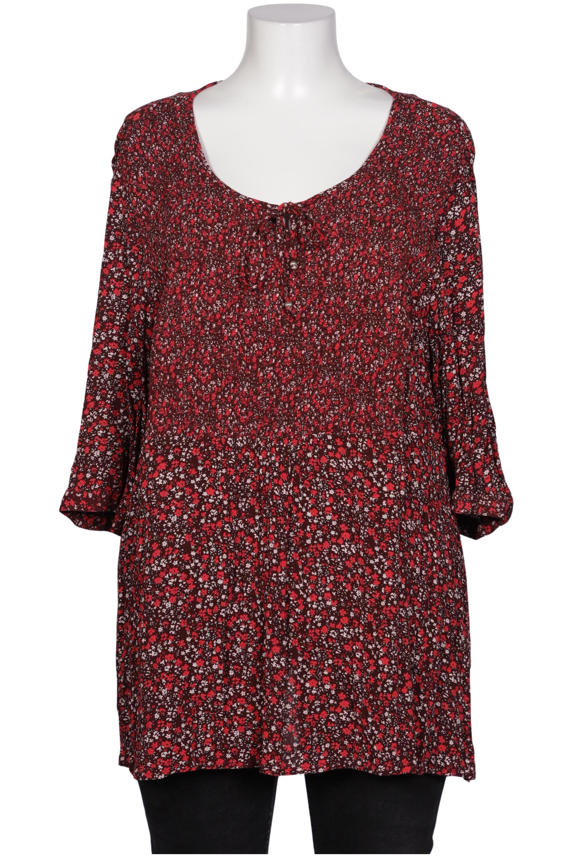 

Ulla Popken Damen Bluse, bordeaux, Gr. 46
