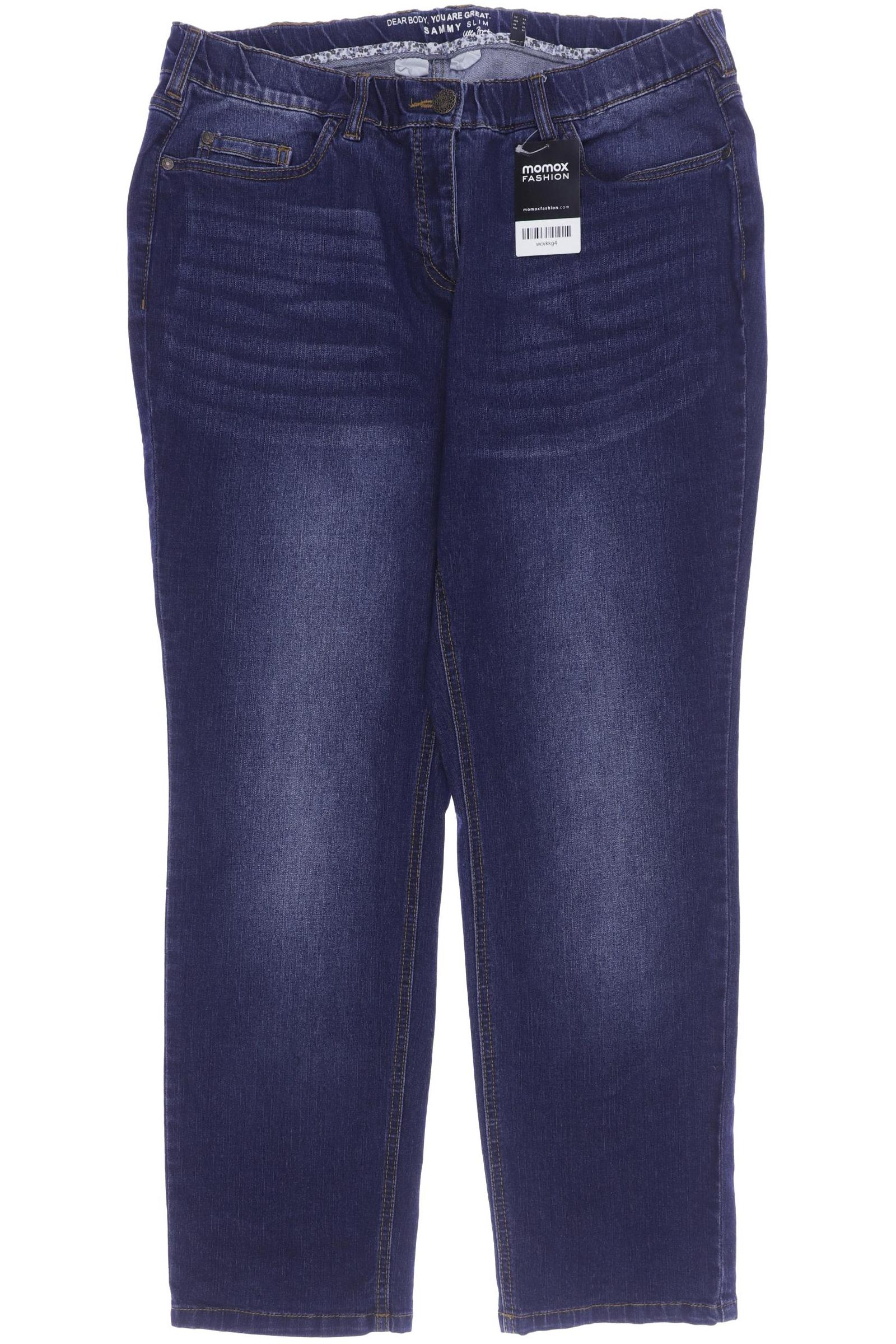 

Ulla Popken Damen Jeans, marineblau