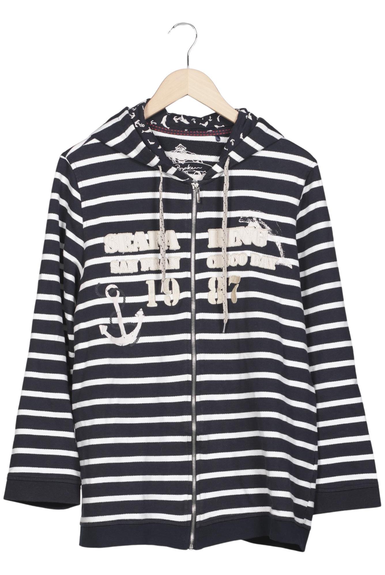 

Ulla Popken Damen Kapuzenpullover, mehrfarbig, Gr. 42